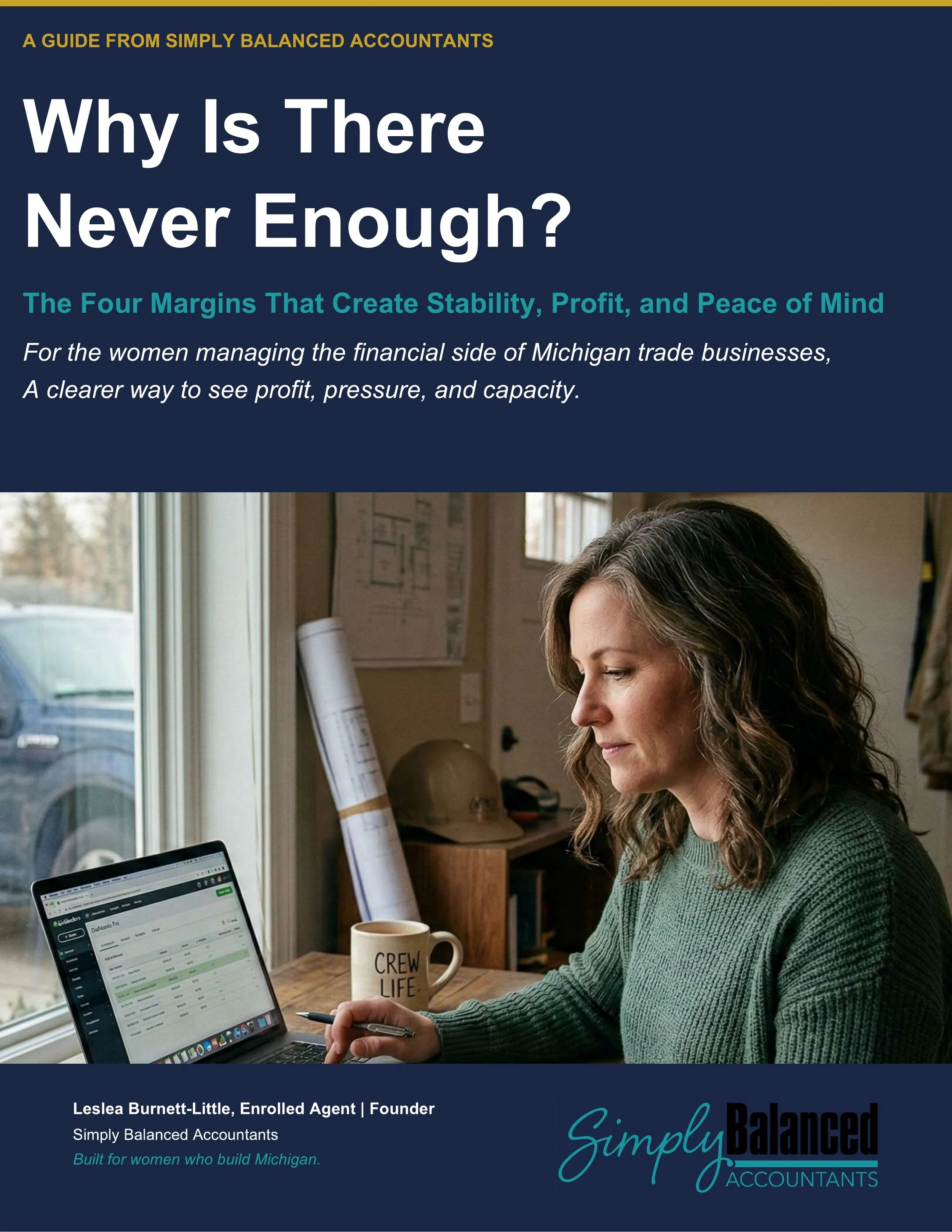 Why Is There Never Enough? The Four Margins — Free Guide from Simply Balanced Accountants