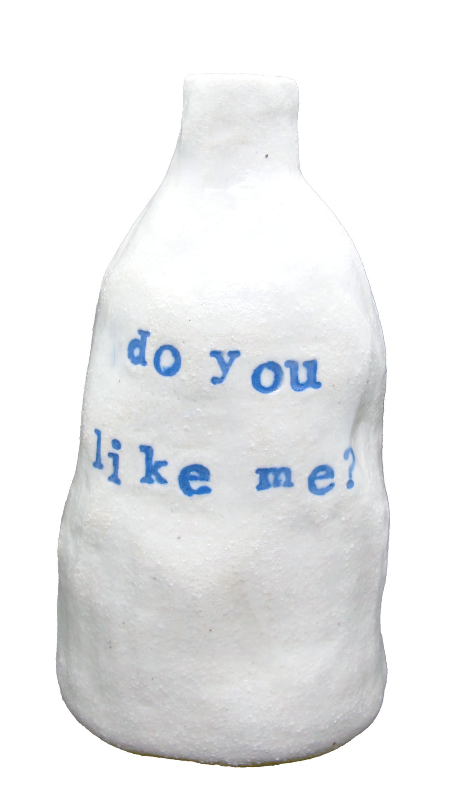 do you like me? 2021, stoneware ceramic. 4" x 2.5"