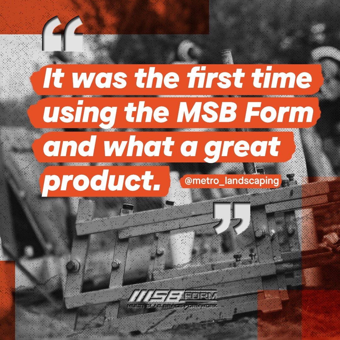 First impressions count. Give MSB Form a try and find out for yourself. 

#construction #concrete #builder #architecturedesign #civilengineering #concretedesign #architectureanddesign #structuralengineering #concretelife #commercialconstruction #resi