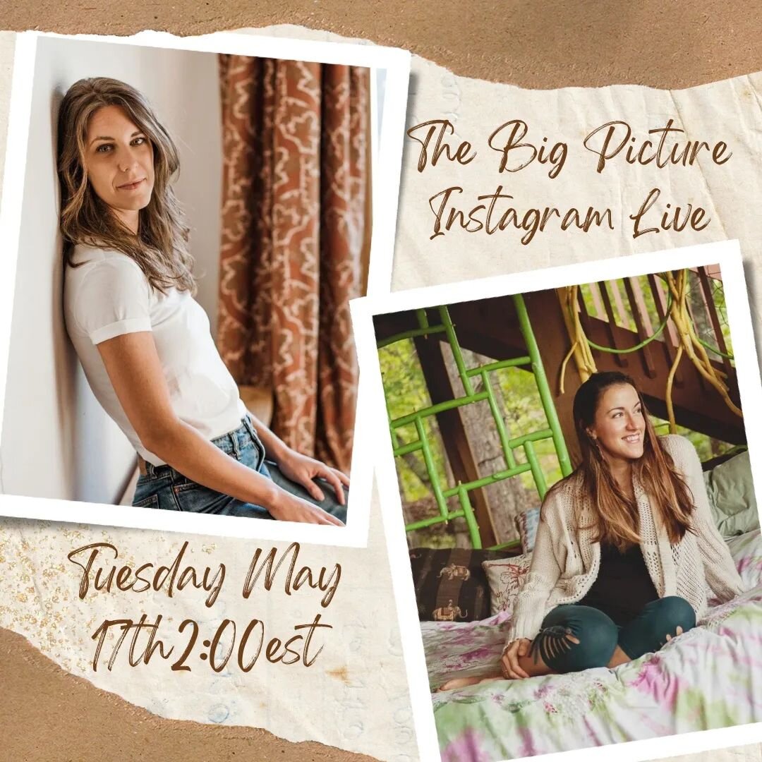 Who's ready for tomorrow?
We are so excited to host @carolinewyoga for an Instagram live talking all things motherhood, yoga &amp; entrepreneurship.

@missionaryyogi @hlmaher @jess_likerushingwaters