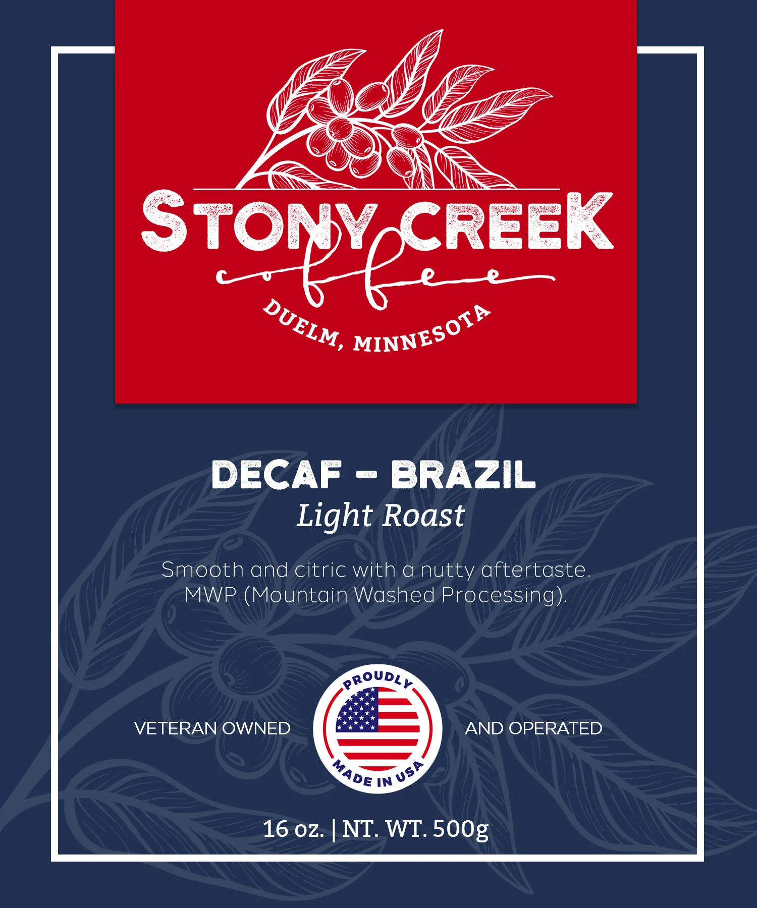 Decaf Brazil - 16oz