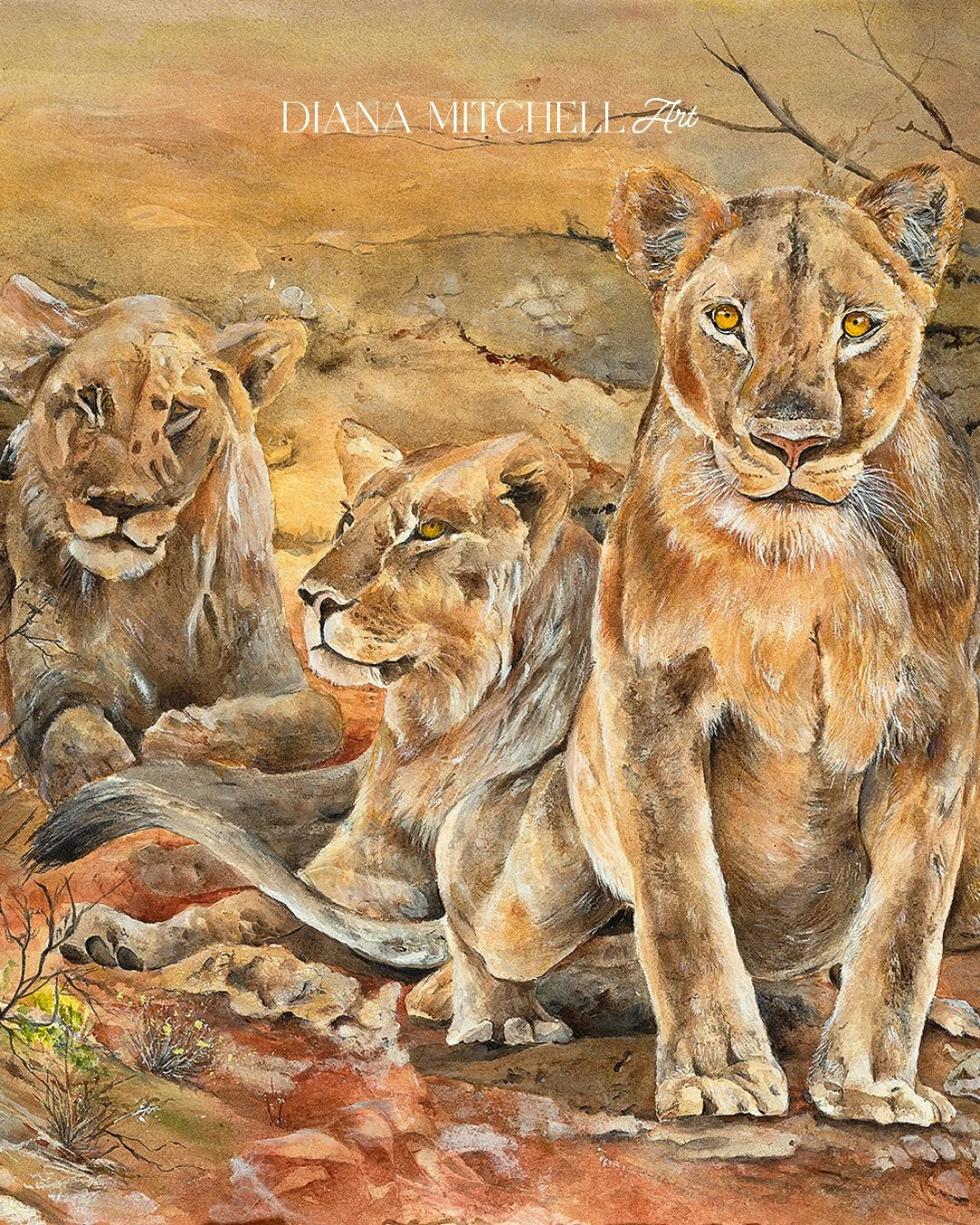 Grace and strength in the heart of the desert. A timeless piece inspired by nature&rsquo;s quiet power. Buy this print via the link in bio.