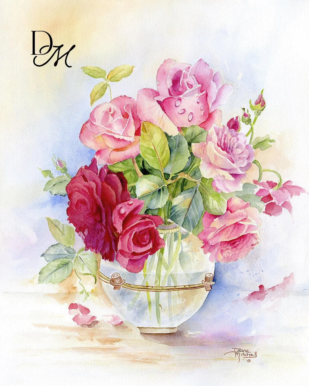 Roses gathered in soft, graceful layers. A celebration of fresh florals. A vase filled with colour and timeless charm. Find A Bowl of Fragrance via the link in bio.