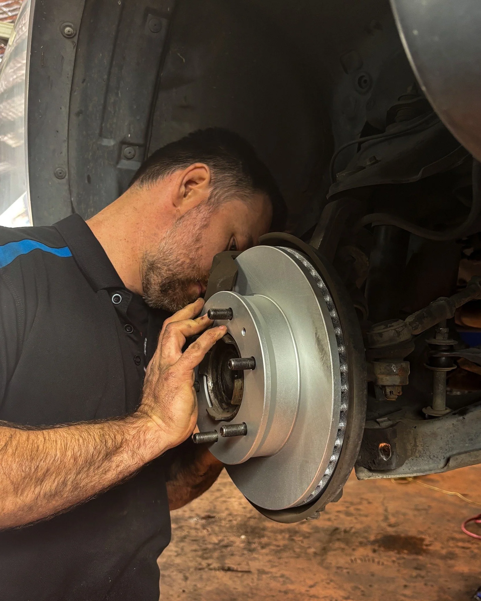 Brakes are one of your cars most important safety systems so it's  important that they are maintained.

This 2009 Ford Ranger was due for its worn brake pads to be replaced.  We replaced the brake pad, inspected the rotors to ensure that everything w