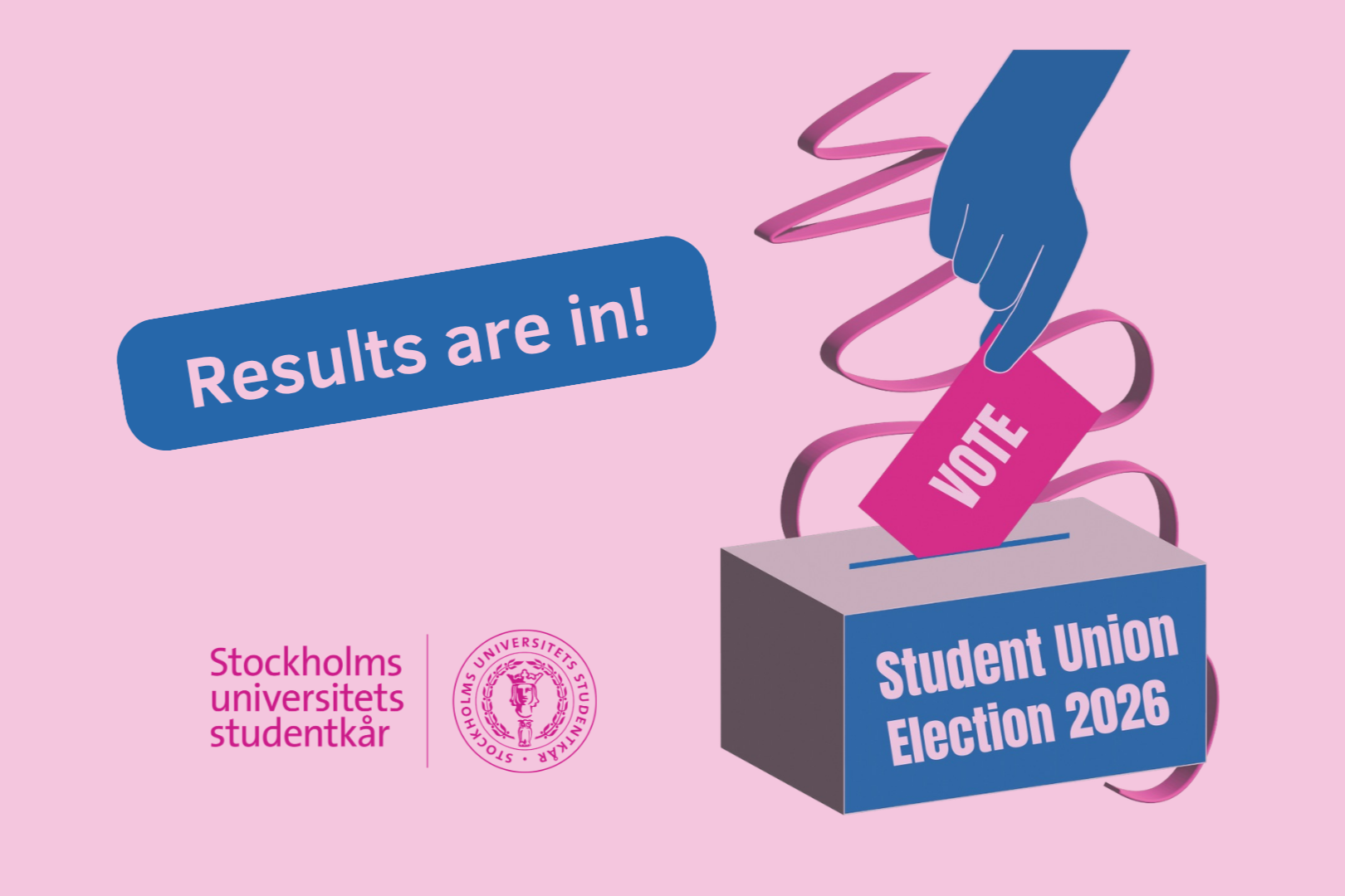 The Student Union Election results 2026