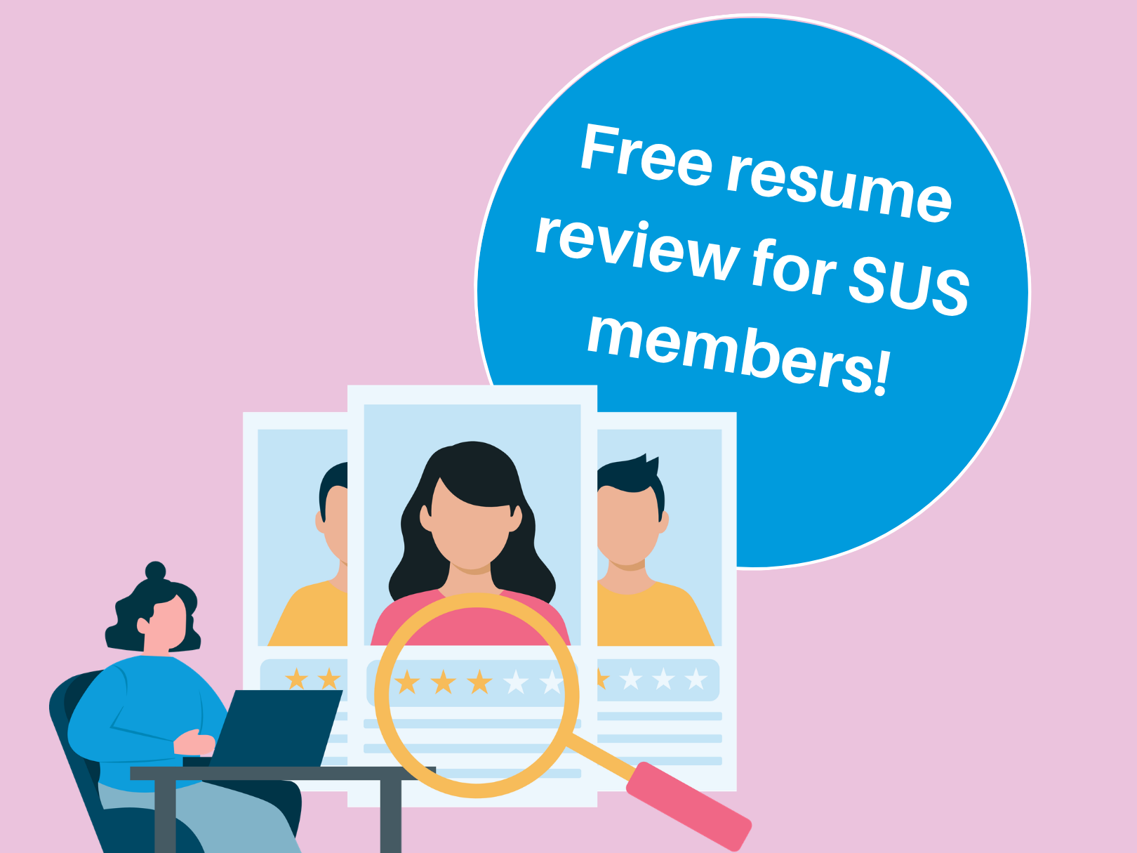 NEW MEMBER BENEFIT – free CV review