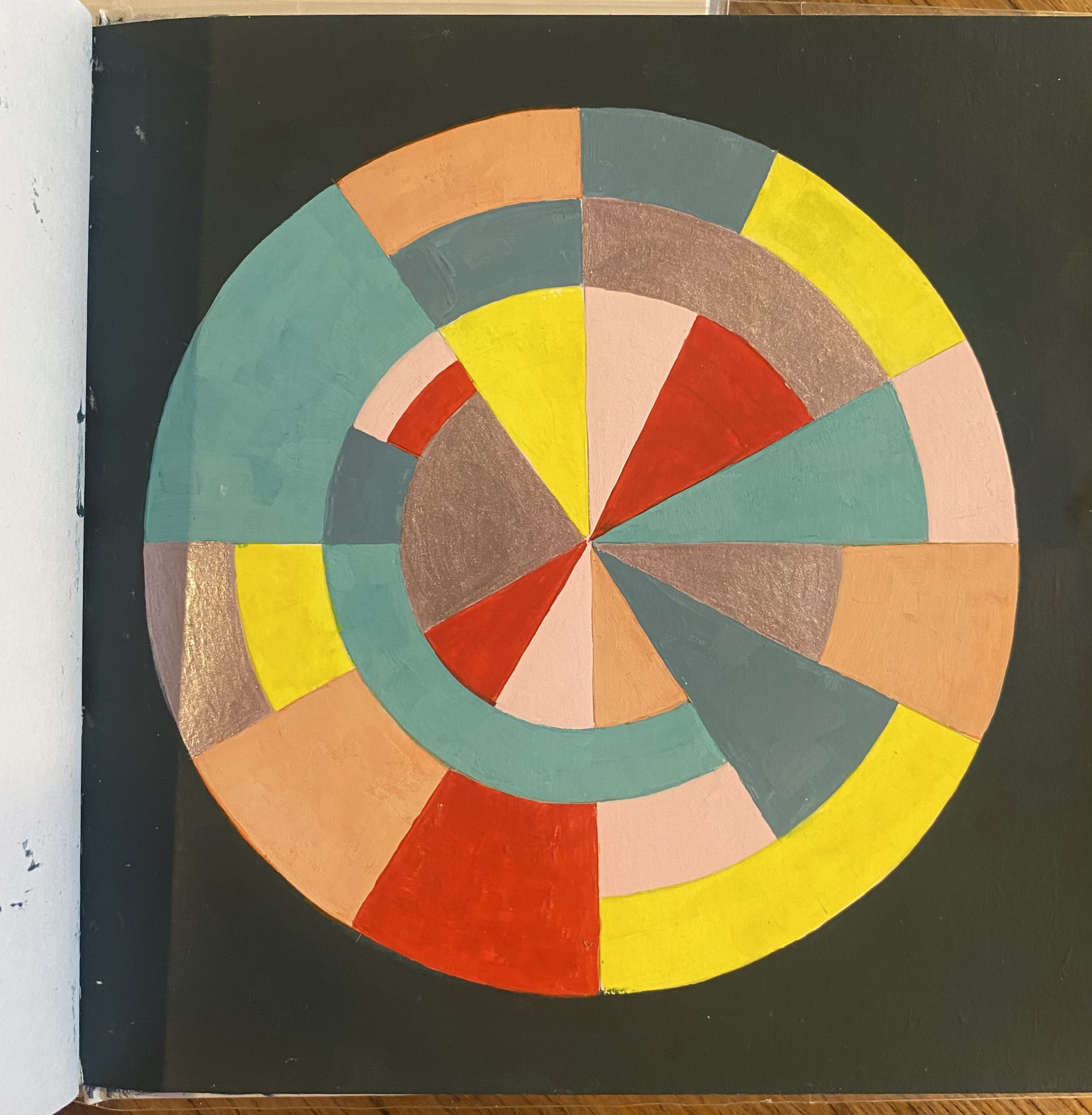 Al-Munro-circle-gouache