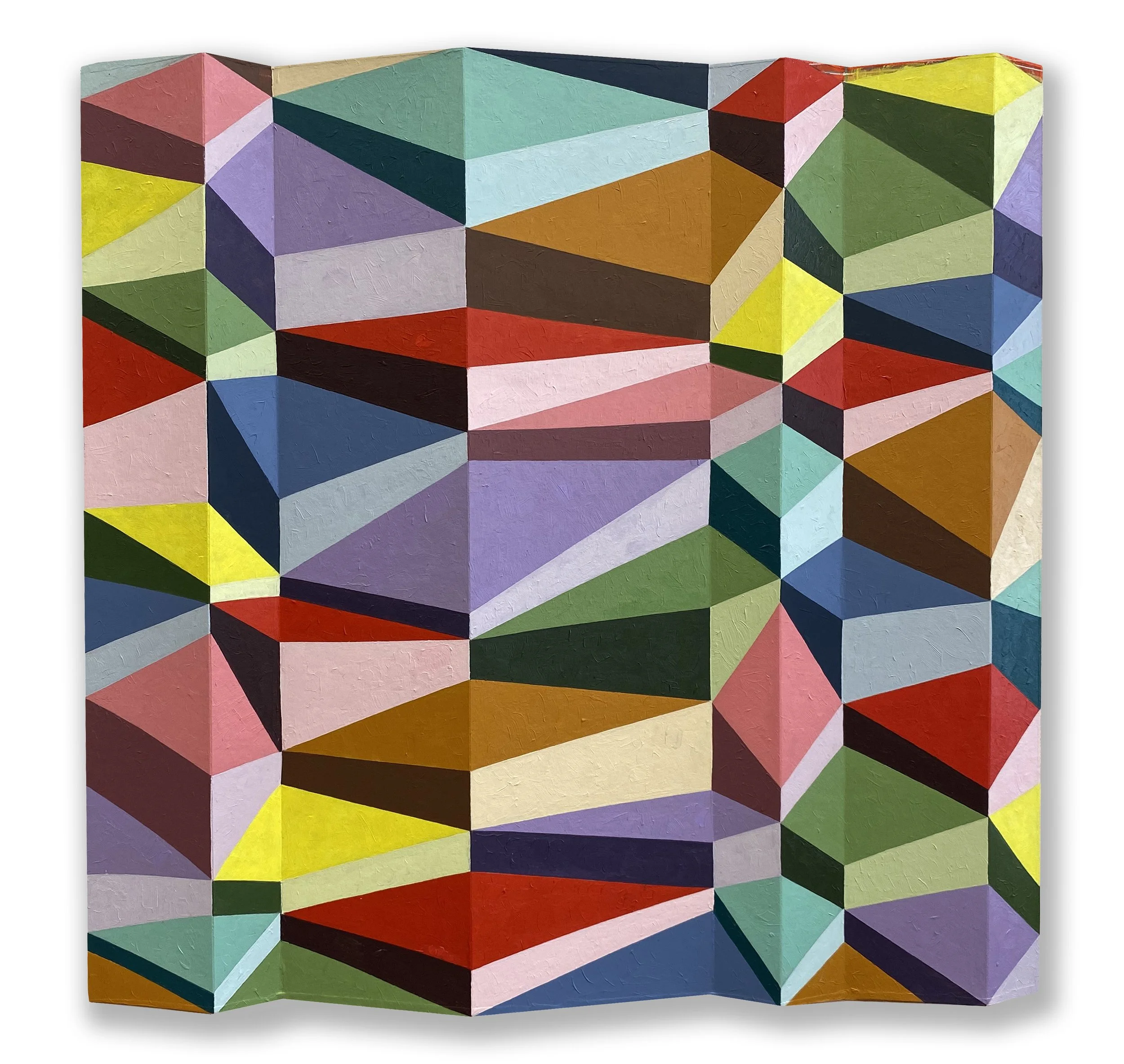 Colour-and-pattern-4_2025_acrylic on constructed boxboard and birch panel_70x70x5cm.jpg