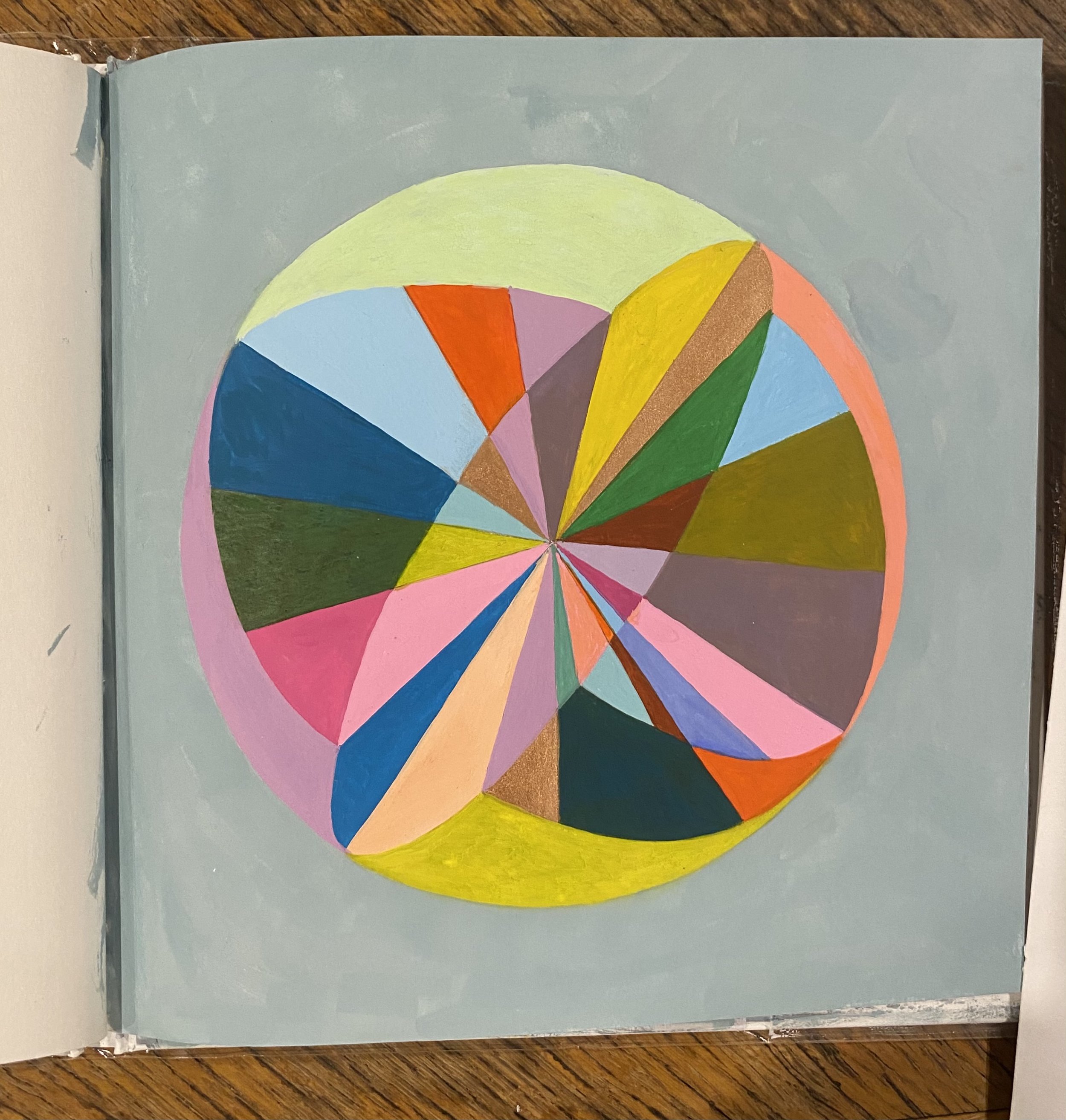 Al-Munro-circle-gouache