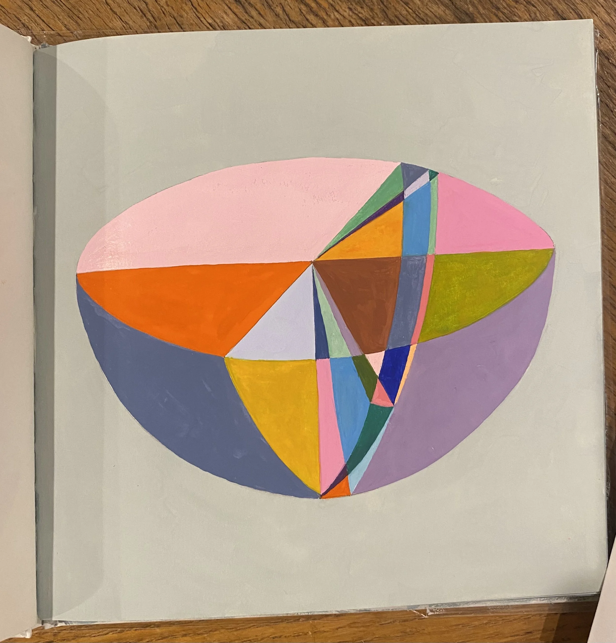 Al-Munro-circle-gouache
