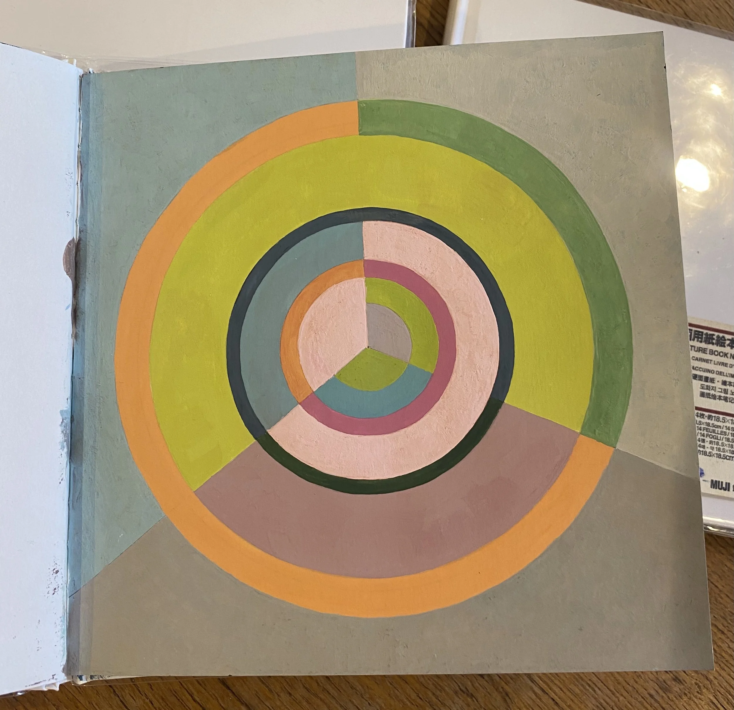 Al-Munro-circle-gouache