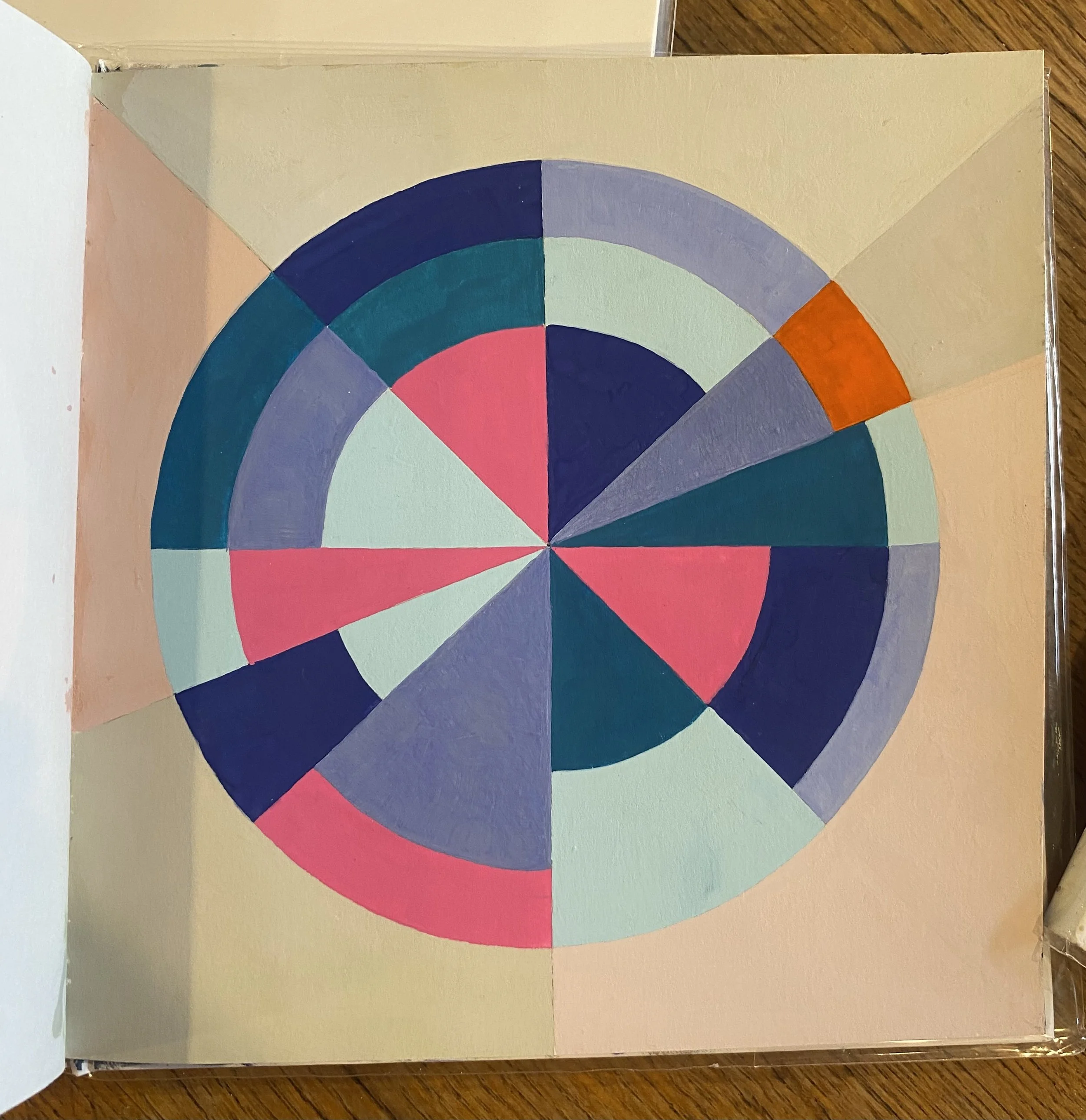 Al-Munro-circle-gouache