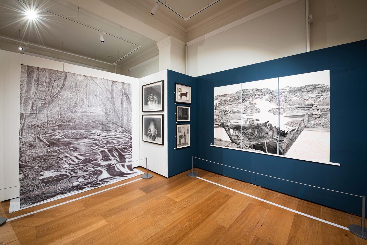 📷 Photographs of the Trinity Buoy Wharf Drawing Exhibition last year at @hantsculture Willis Museum in Basingstoke.
.
.
.
Photographing exhibitions, galleries, art installations and launch events is one of the services I can offer. DM me or head to 