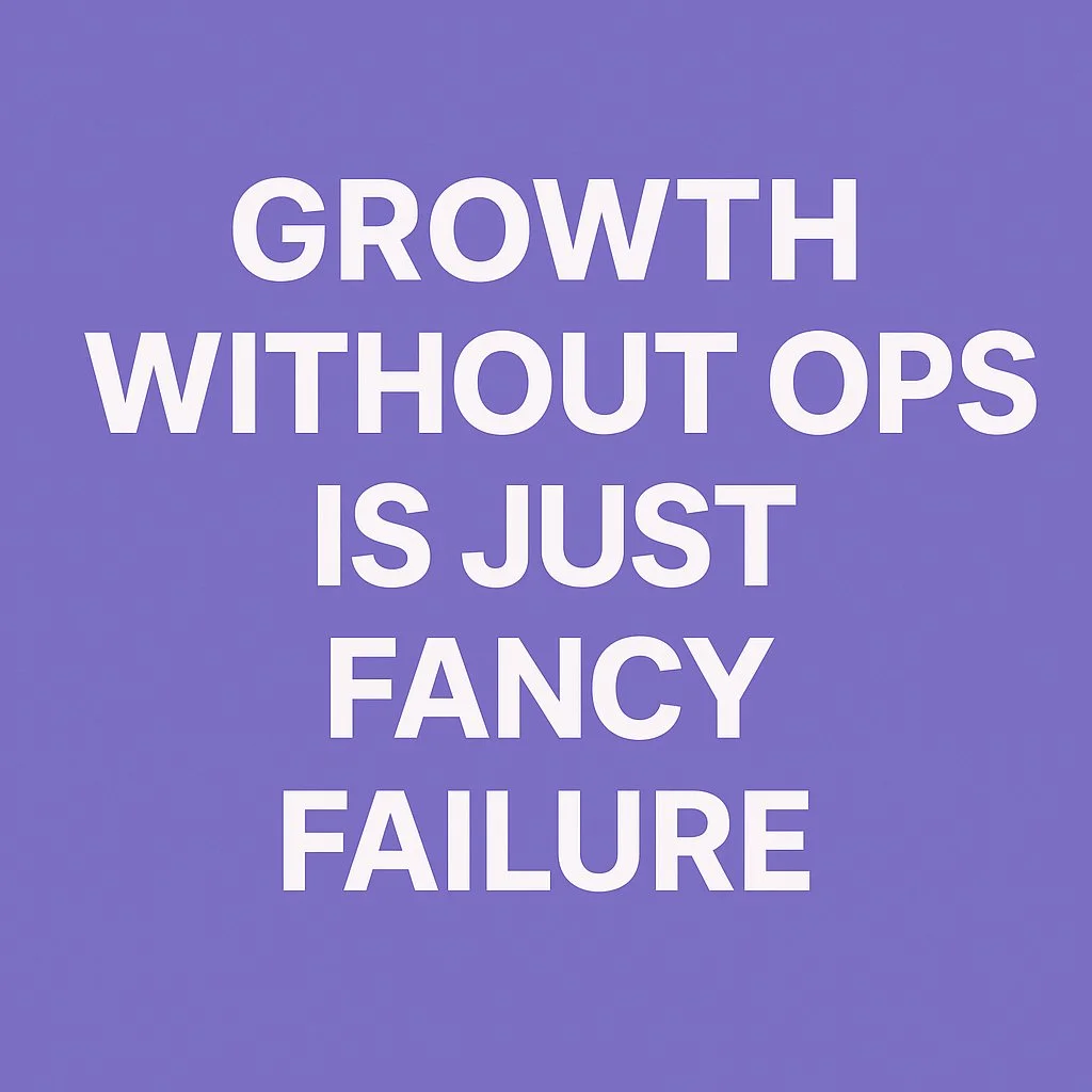 Growth Without Ops is Just Fancy Failure