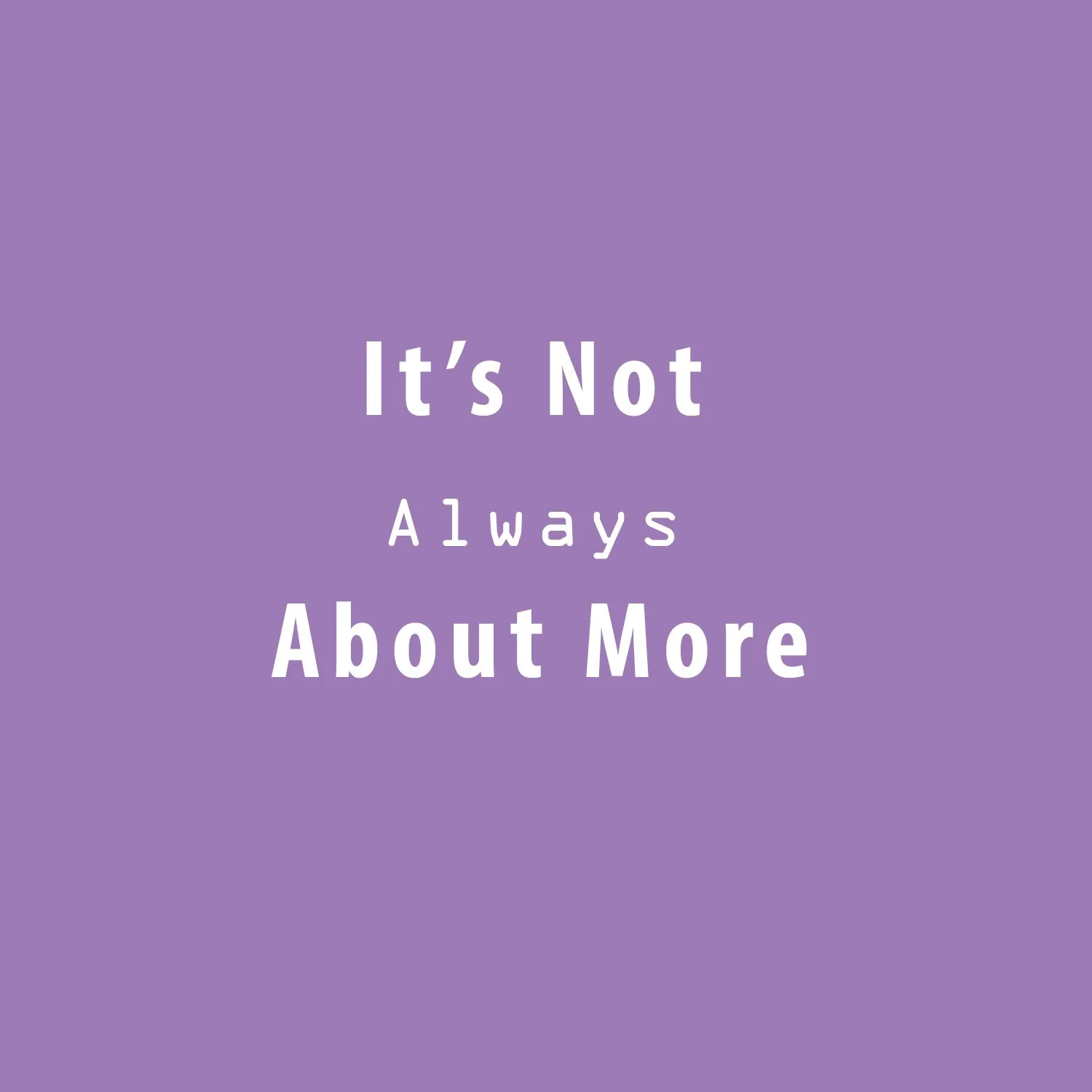 FBA: It’s Not About More. It’s About Managing Smarter.