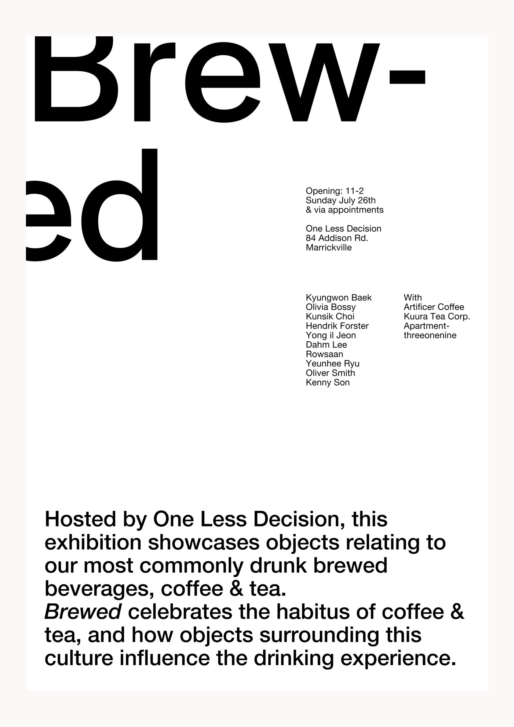 BREWED