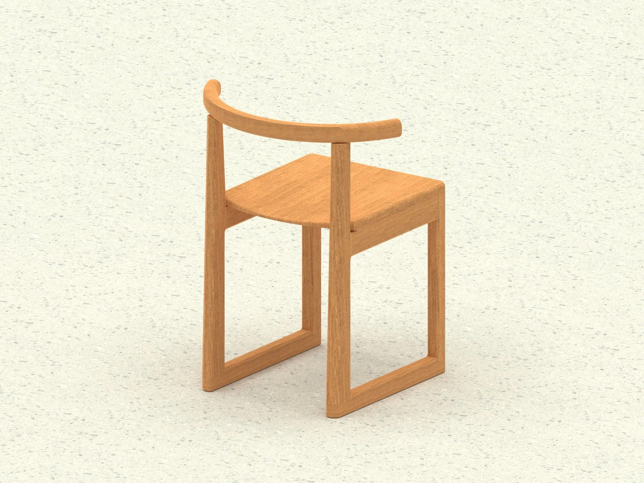 KUNSIK - Salong Collection - Salong Chair - for WEKINO - process - render - prospective2.jpg