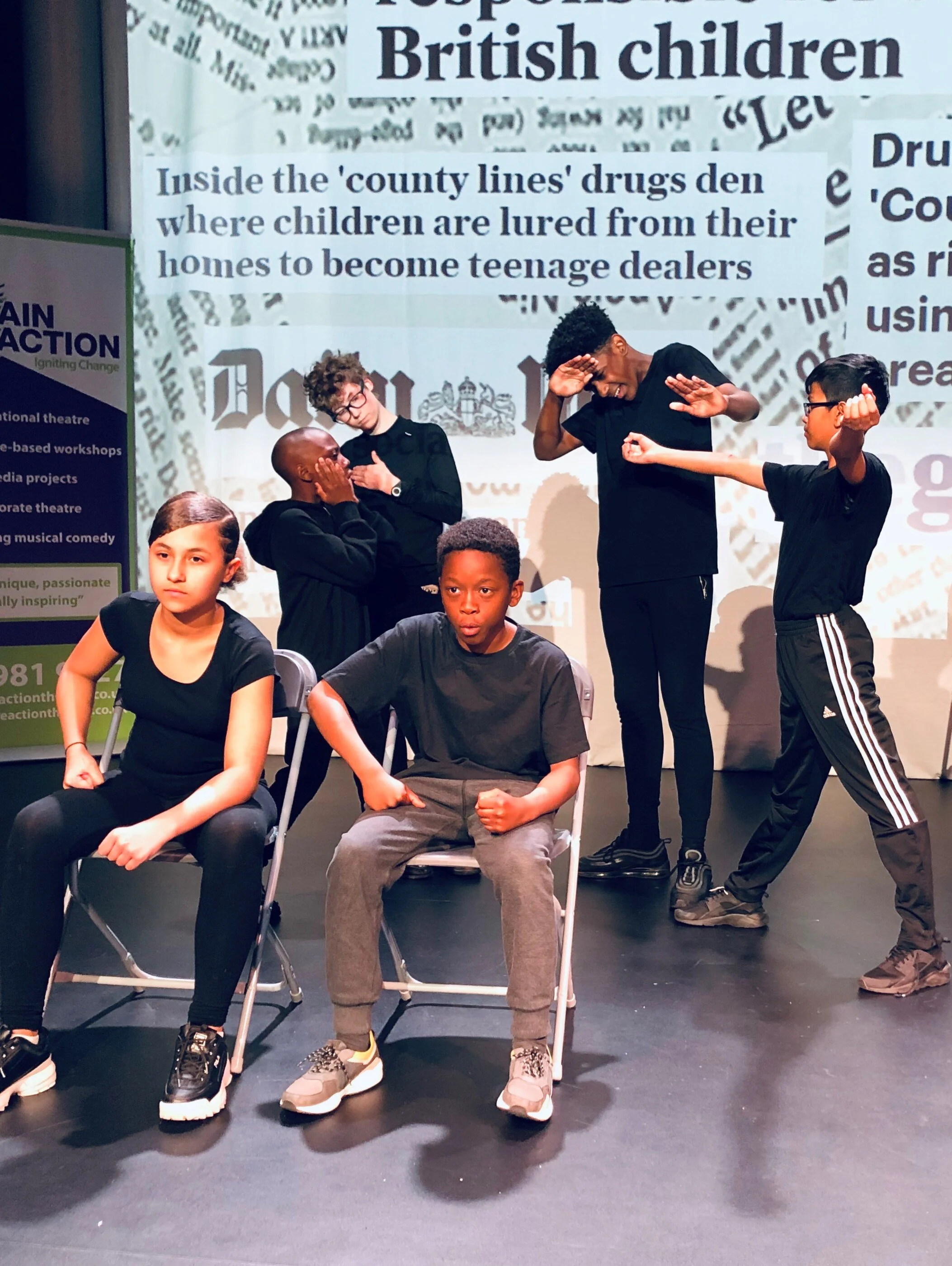 Case Study Youth Theatre Chain Reaction Igniting Change