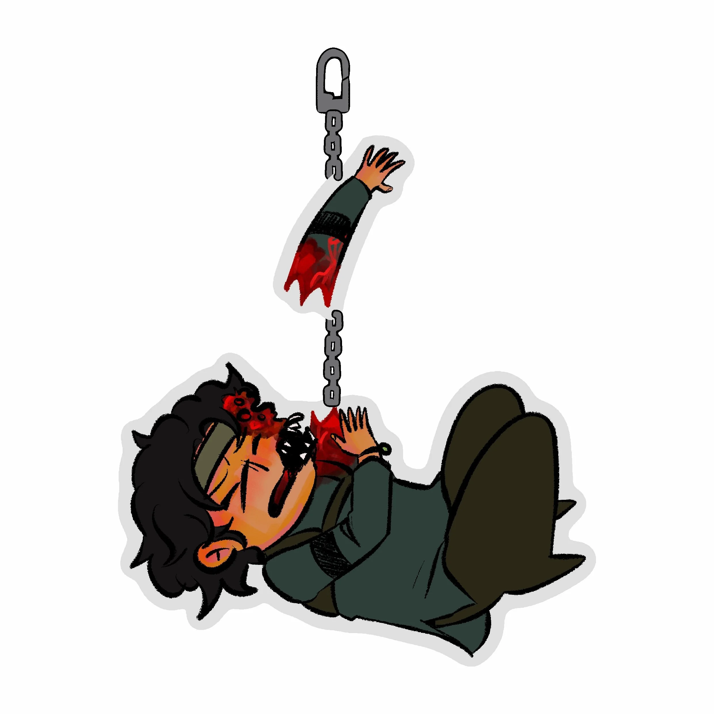 PRE-ORDER — simon segment keychain