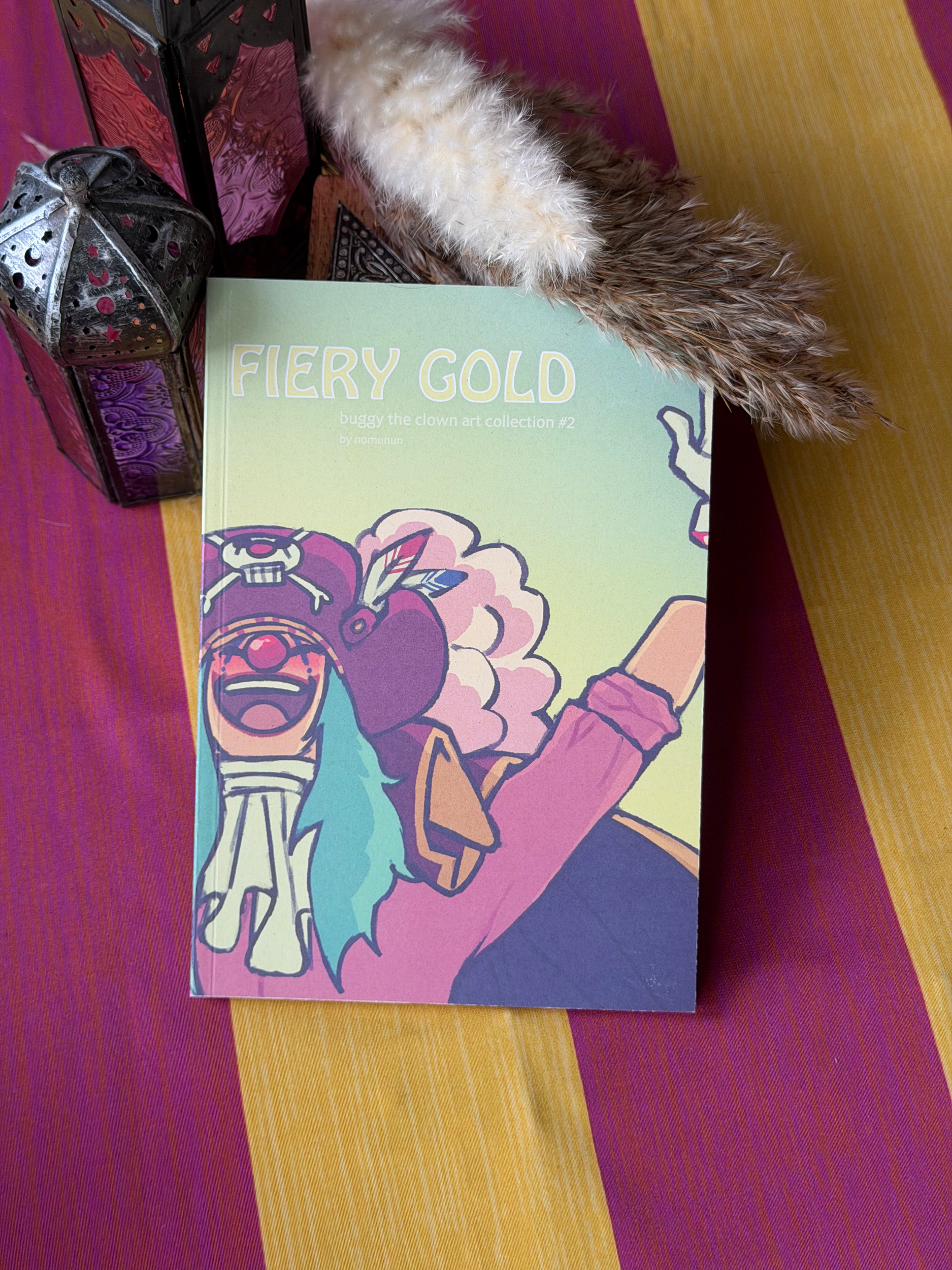 fiery gold - buggy the clown art collection #2