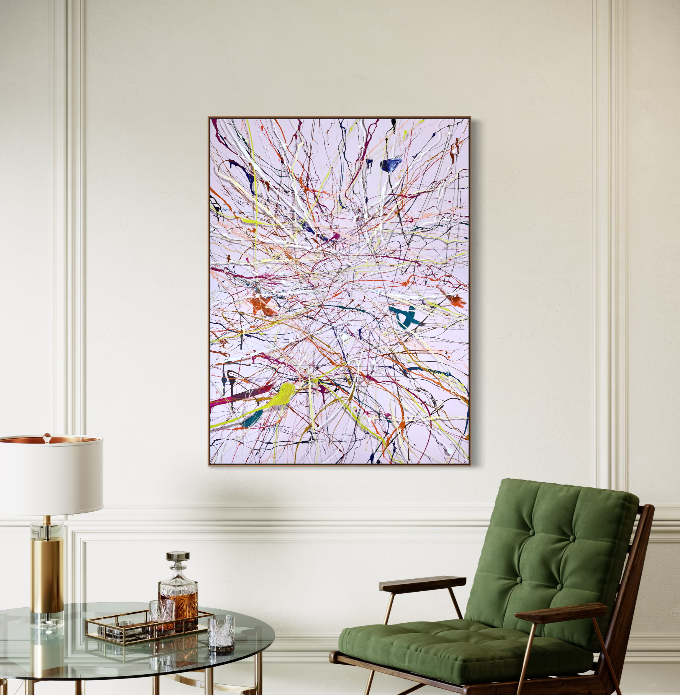 CORPUS ELECTRICA, 48 x 36 po (VENDUE)