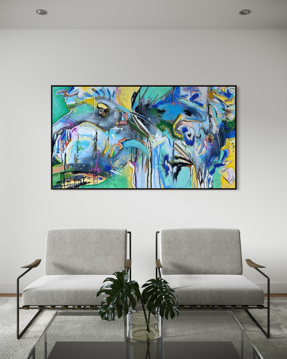 MORAINE, 40 x 72 po (VENDUE)