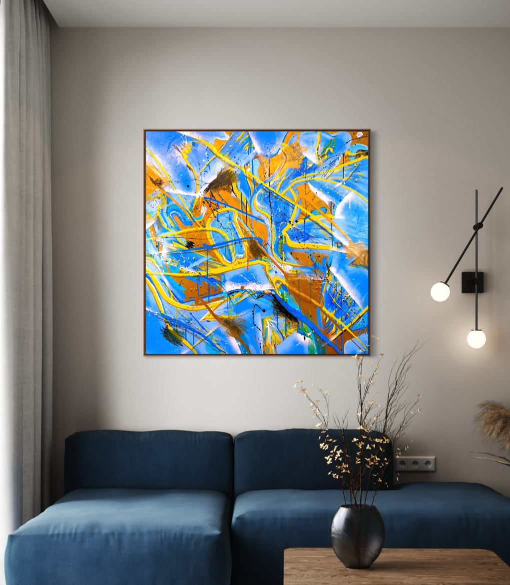 FRAGMENTS, 48 x 48 po