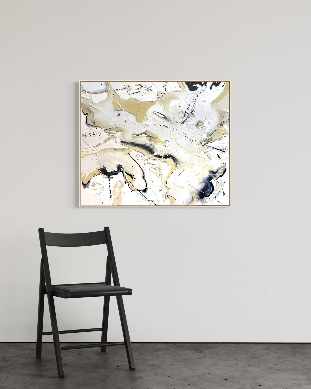 FLEUVE ENNEIGÉ, 30 x 36 po