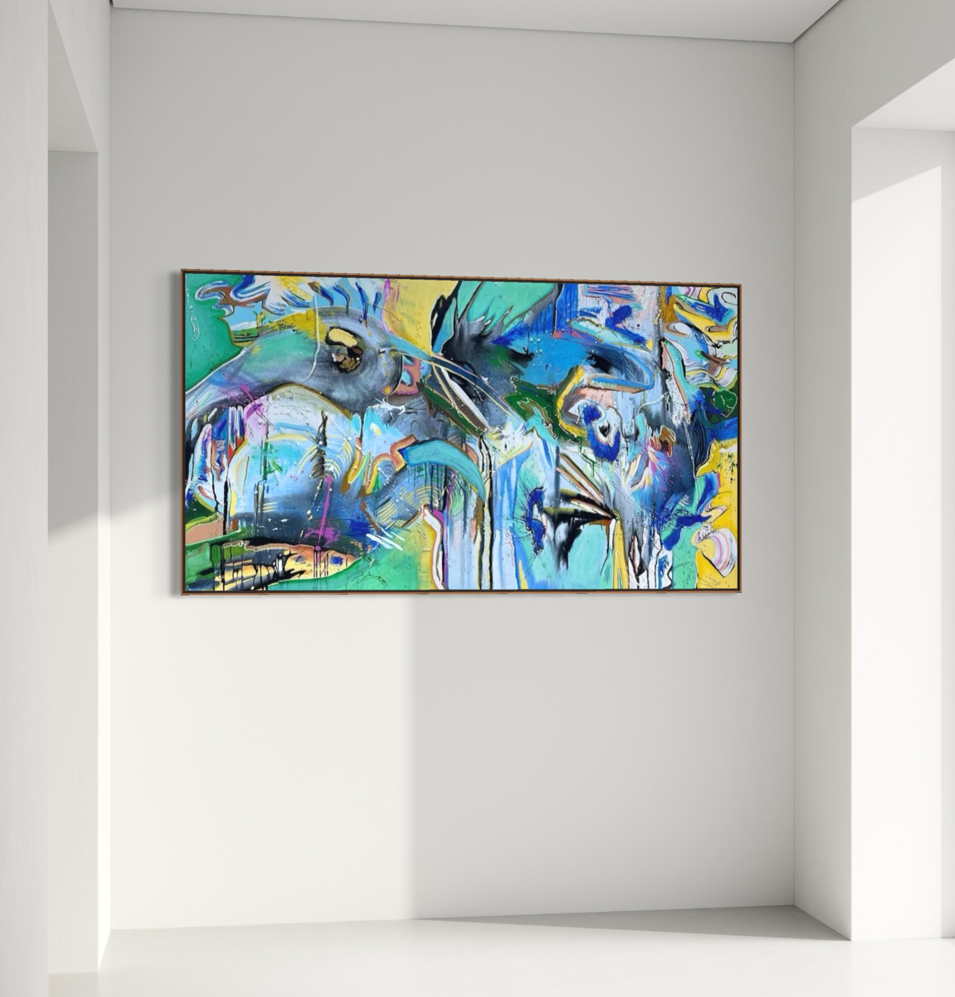 MORAINE, 40 x 72 po (VENDUE)