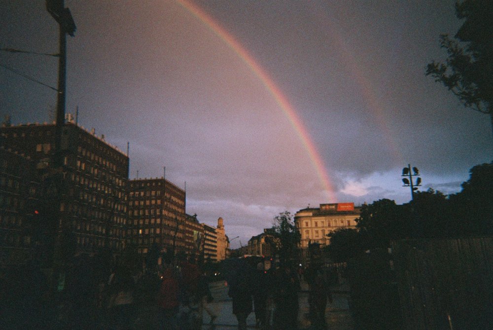  Budapest 2022 - During my first 3 days in Hungary I saw two double rainbows. 