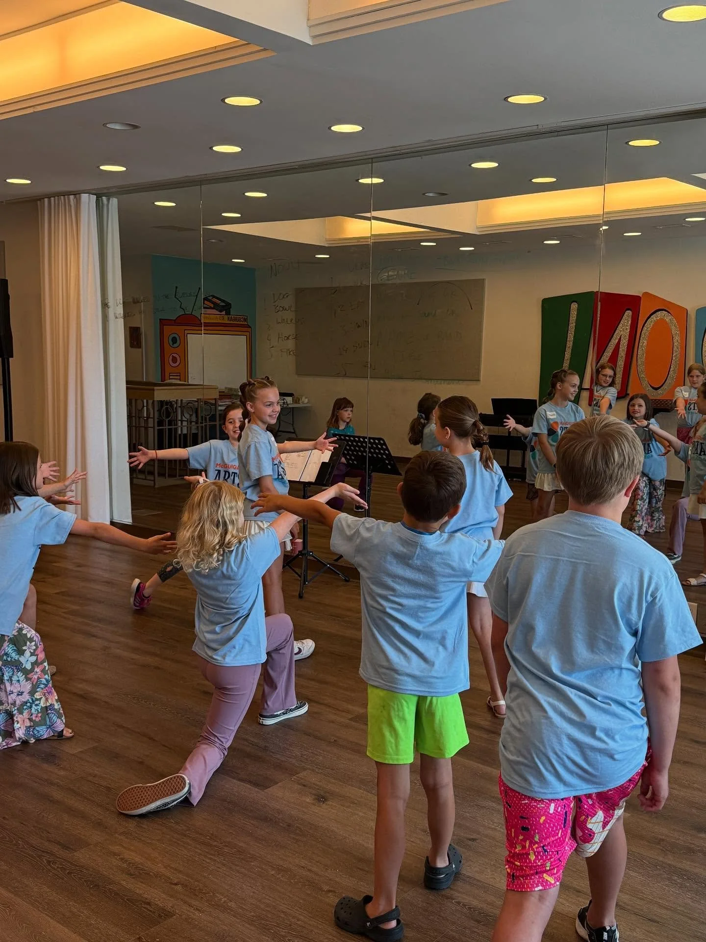 Coming up July 21-25 is ALL THE WORLD&rsquo;S A STAGE summer camp!

This imaginative camp blends movement, music, and visual art to spark creativity and collaboration. Students will explore ensemble dance with Nina, create artwork inspired by sound w