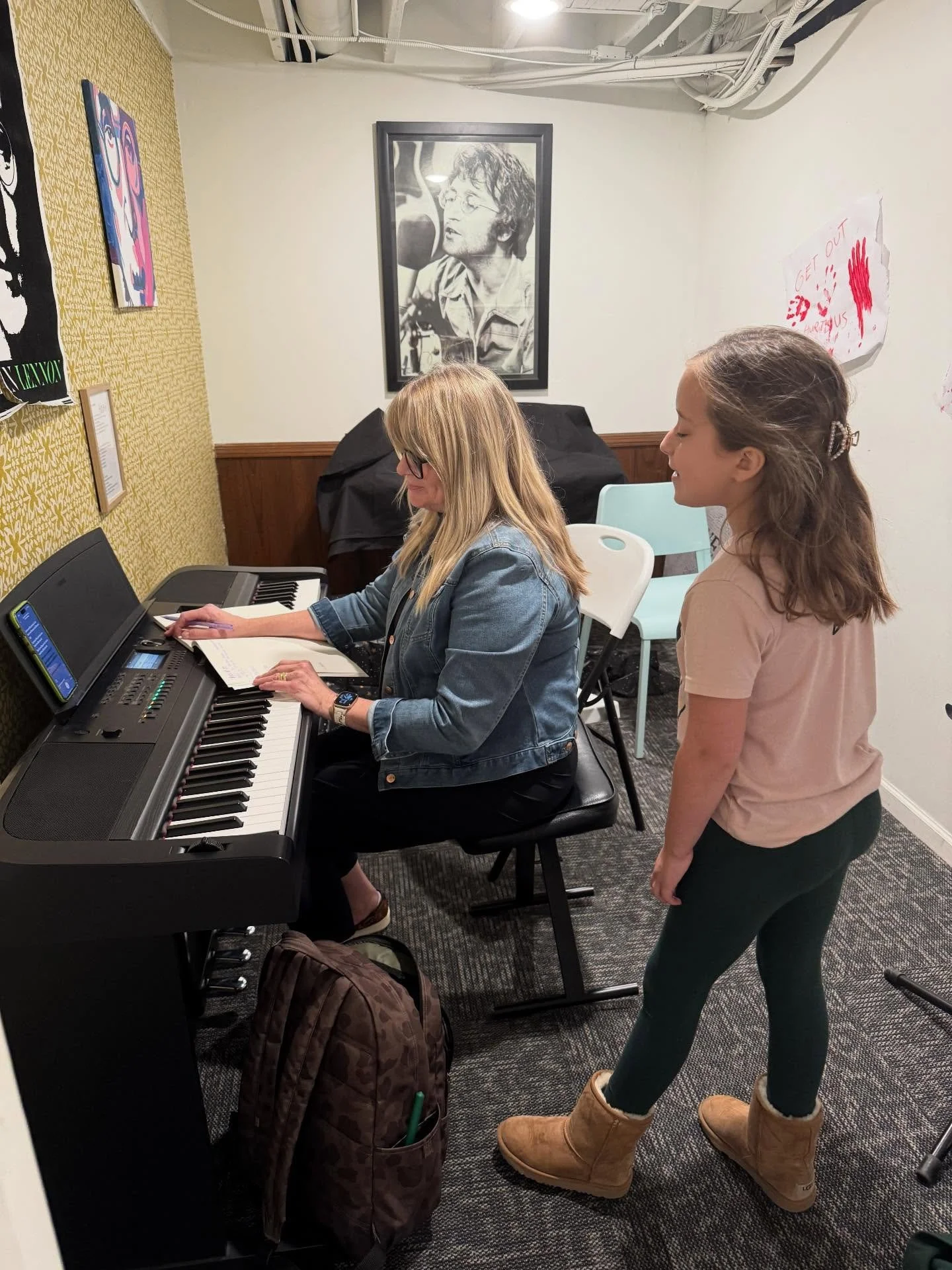 Lessons are on as scheduled today! We&rsquo;ll be closed Thursday - &amp; Friday this week. Starting the holiday weekend right with our fabulous music &amp; acting students! See you tonight!