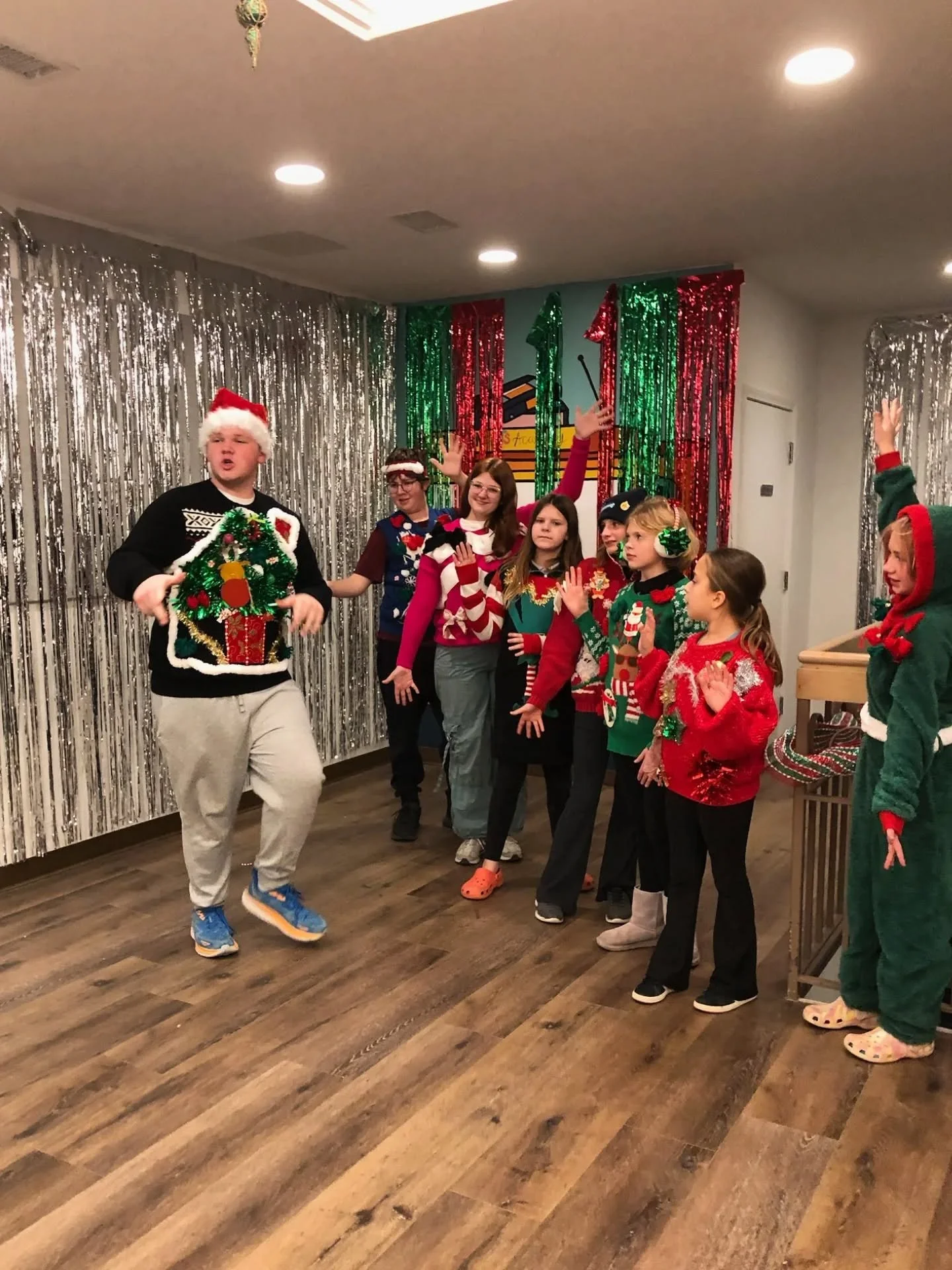 Don't miss a chance to feast your eyes on these Ugly Sweaters this weekend at THE UGLY SEASONAL SWEATER SOIREE: Academy Production!!🎄

Limited tickets are left!! Get yours here: mcguiganartsacademy.com/show
And the link is in our bio! 🎁

Show dates