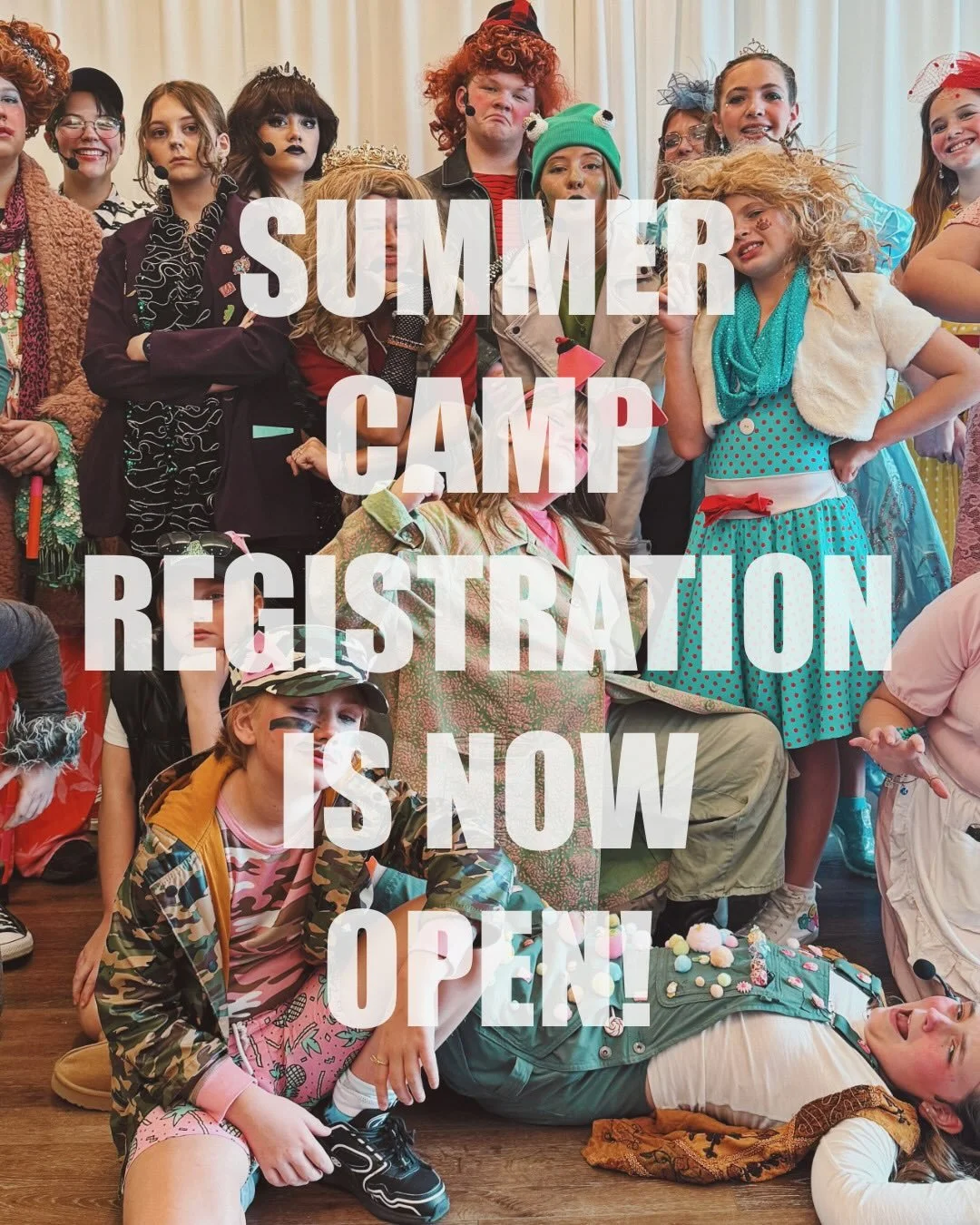We are closed for the holidays but SUMMER CAMP REGISTRATION IS NOW OPEN! 

Let&rsquo;s get creative this summer in our signature summer camps that explore theatre, art and music in a collaborative environment. 

Learn more and get registered at mcgui