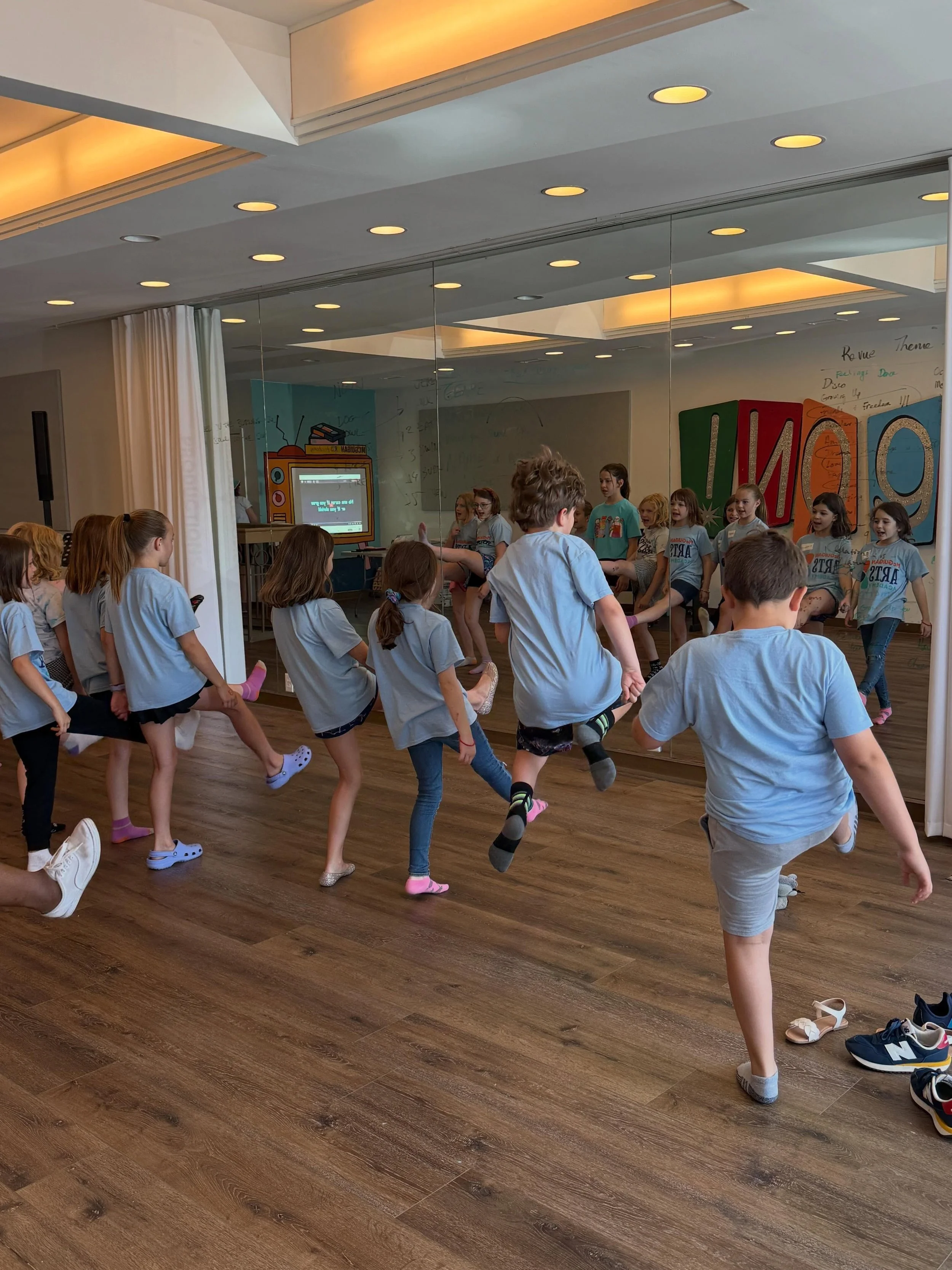Coming up! 
ALL THE WORLD&rsquo;S A STAGE Summer Camp for ages 8-11. 

Step into the spotlight and explore the art of performance through acting, signing, dancing and visual expression! 

Each day students will discover the power of teamwork in ensem