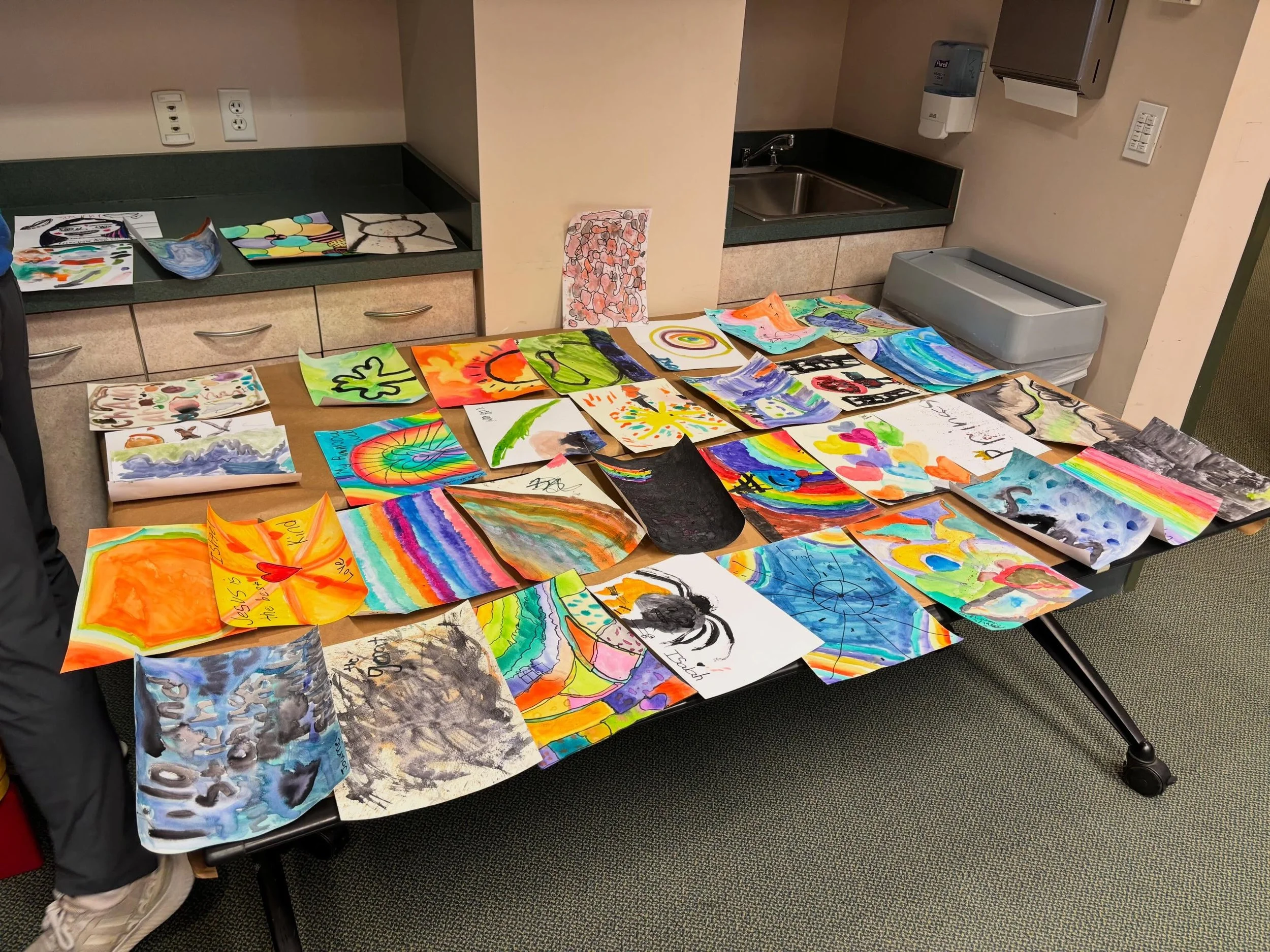 In addition to our studio camps, we are excited to be working with Boys Town this summer, offering two art classes in their Summer Enrichment Program! Students will work on mixed media art projects with Samantha and learn about how to craft the perfe