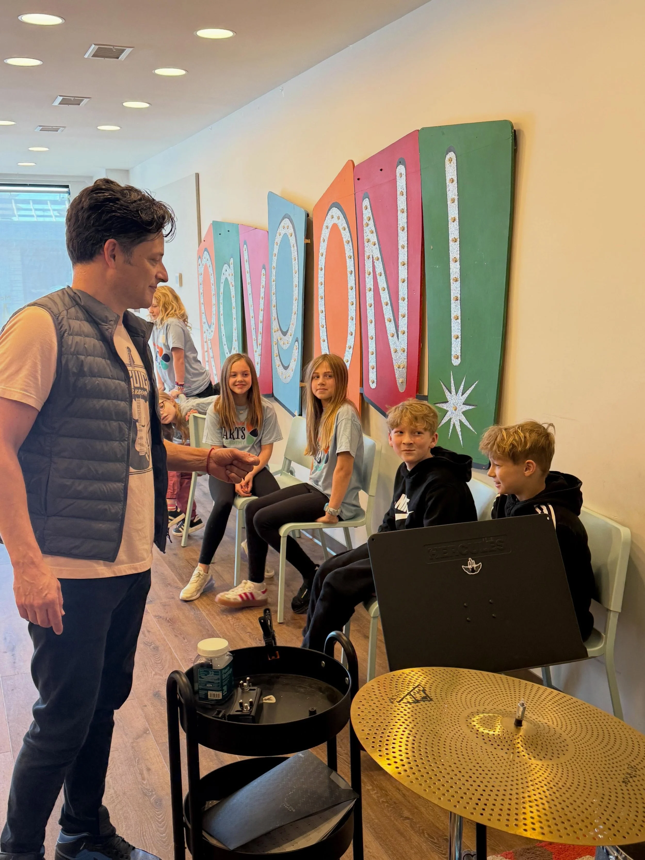 Our next two camps are sold out but spots still remain for the following summer camps:

June 22-26 - Ages 10+ - Over the course of a week, students will work together to write, rehearse and perform a mini-musical revue! Led by Matthew McGuigan and Be