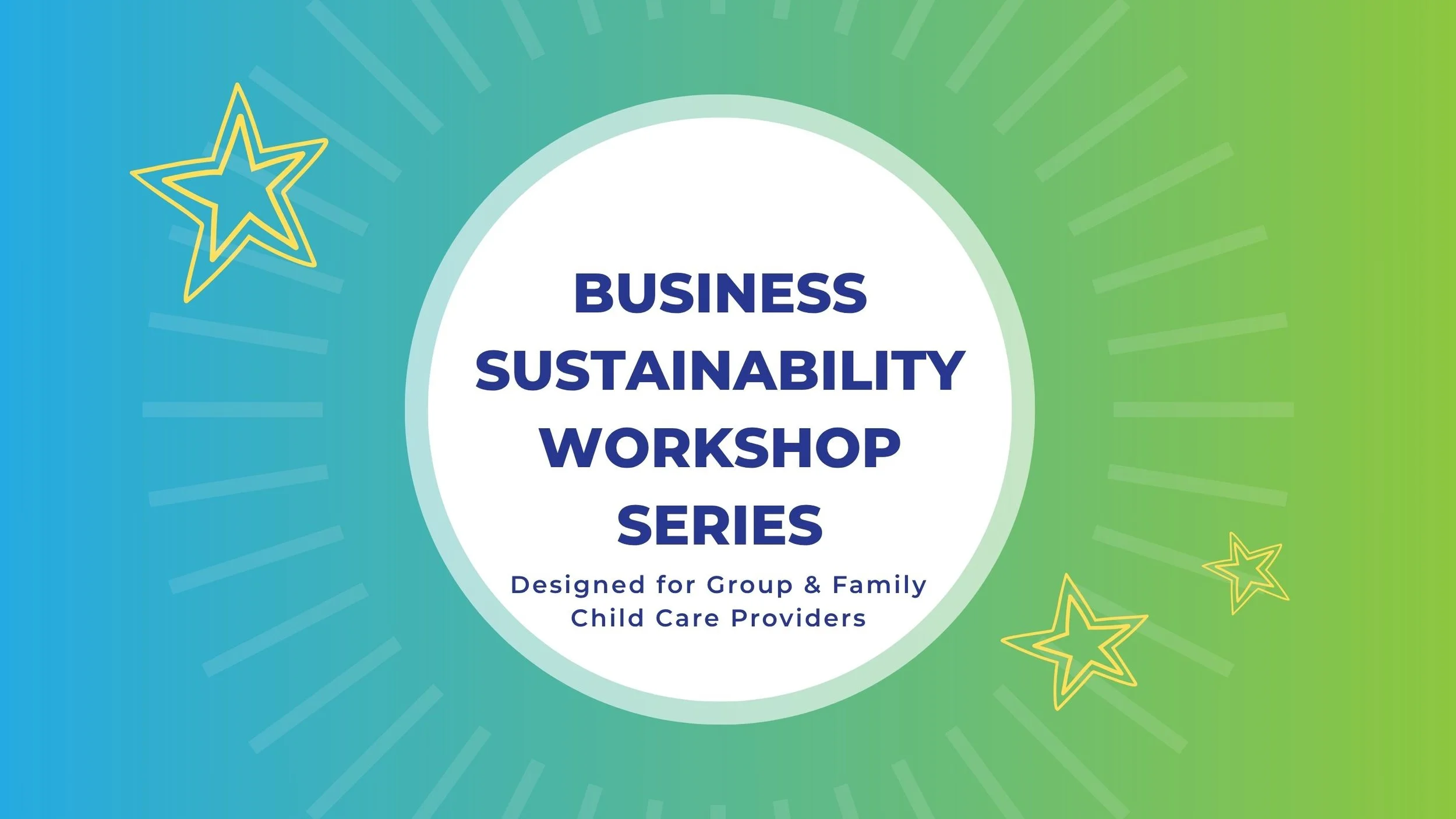 Business Sustainability Workshop Series