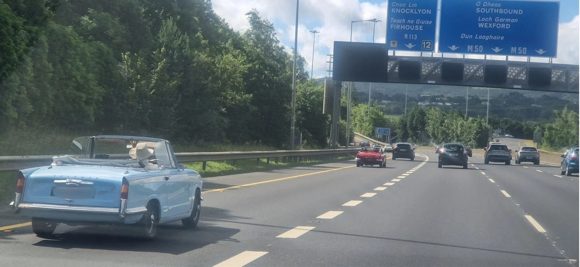 Summer Driving on the M50