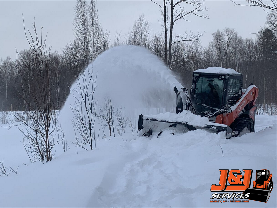 Snow Removal Hurley, WI — J&J Services