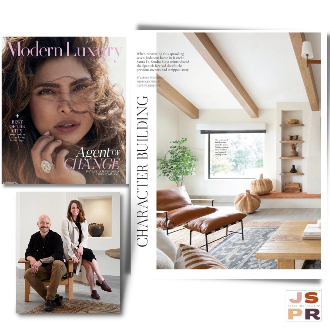 Thank you @modernluxury for featuring @studio_mesa in this month&rsquo;s issue! 🧡This stunning SoCal project is an absolute must see - @cmshepherd and Jill are design masters! ✨💫✨
.

.

.

.

.

.

.

.

#interiordesign #interiors #socal #socaldesi
