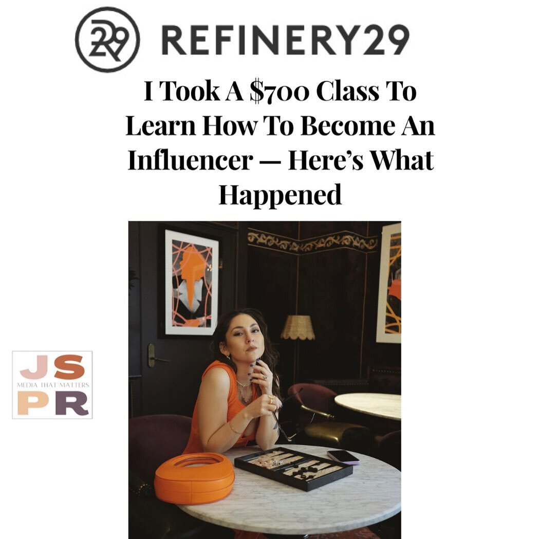 Another win for @ivanka.dekoning! 🥂 Thank you @lizzygulino and @refinery29 for this &ldquo;Here&rsquo;s What Happened&rdquo; featuring Ivanka. 
.

.

.

.

.

.

.

.

.

.
#influencer #influencers #fashionstyle #newyorker #newyorkfashion #pridemont