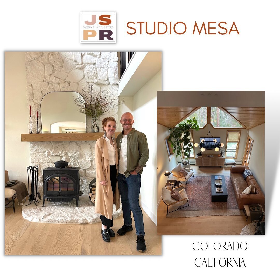 I am so excited for the press we have lined up for @studio_mesa, which will begin to hit newsstands at the end of this month! The new website is live now, and their interior design projects will blow you away. &hearts;️