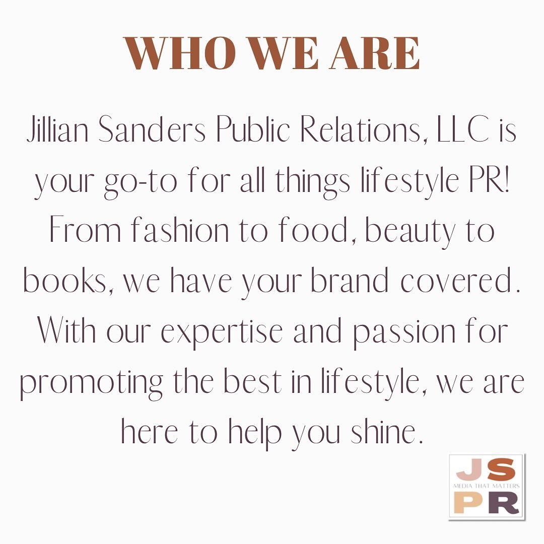 Let&rsquo;s give &lsquo;em somethin&rsquo; to talk about about! 🗣️🎙️A little about JSPR - we&rsquo;re your go-to for all things lifestyle PR! ⭐️ From fashion to food, beauty to books, we have your brand covered! 🎉 With our expertise and passion fo