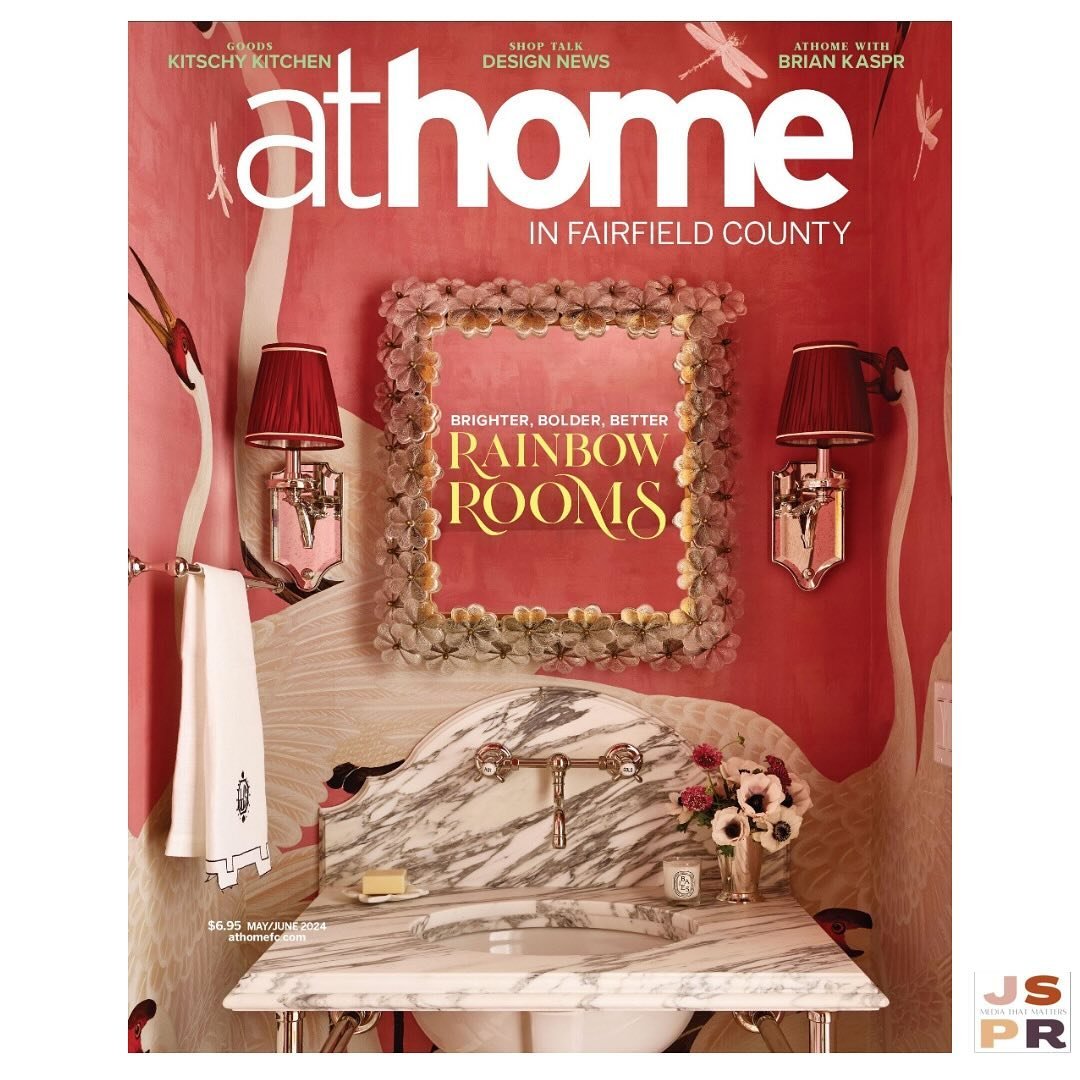 A print perfect start to the week! ✨ Thank you @athomefc for featuring @gldesignhome and A LA PLAGE in this month&rsquo;s issue &mdash; on newsstands now! Special thank you to @meggagnon and ✍🏼: @samanthayanks 📸: @fvi_photo