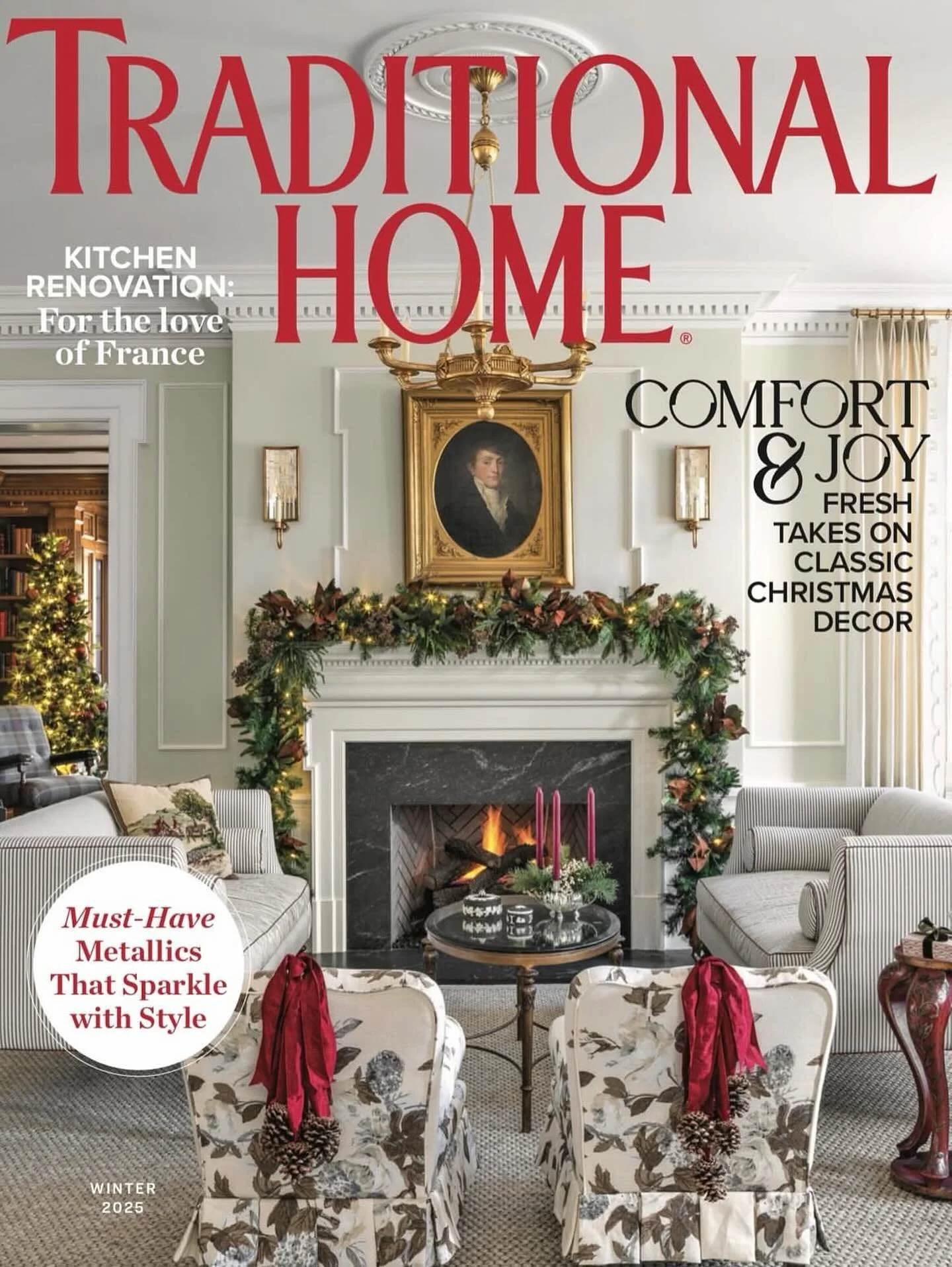 A career highlight for sure! @bolandlorddesign on the COVER of @traditionalhome winter 2025 issue! I cannot wait for you all to see the most stunning Denver home tour in this issue! What fun this shoot was! Thank you @krissa_rossbund for your amazing