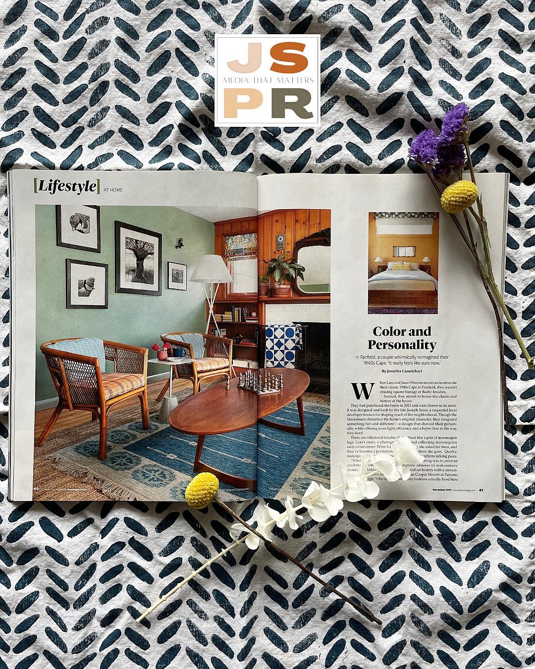 Another print win for @therathproject! Thank you @connecticutmagazine for featuring this beautifully designed home in your November issue! 💛
📸 @erinkestenbaum 
✏️ @jennifercarmichaelpr