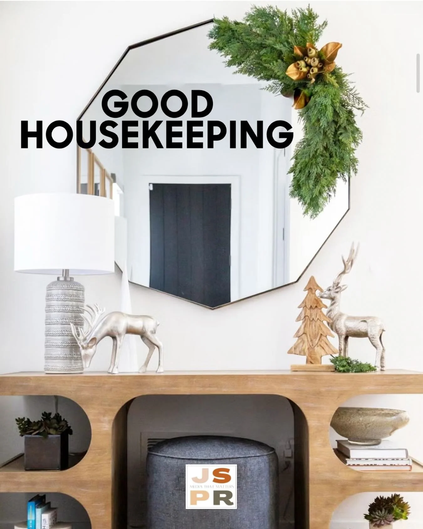 It&rsquo;s time to get decorating! 🌲💫 Corinne Ekle of @c2designco has all your tips on @goodhousekeeping! link in stories! 🎄