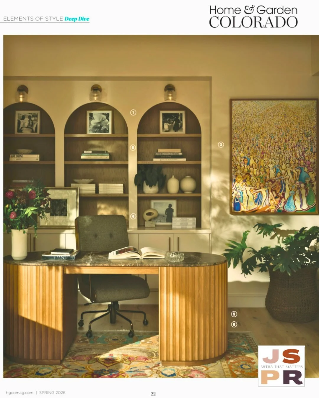 Thank you @coloradohomegarden for featuring @byangelaharris, CEO of @designbytrio in this month&rsquo;s issue, on newsstands now! 🌿 📸 @ericlucerophoto