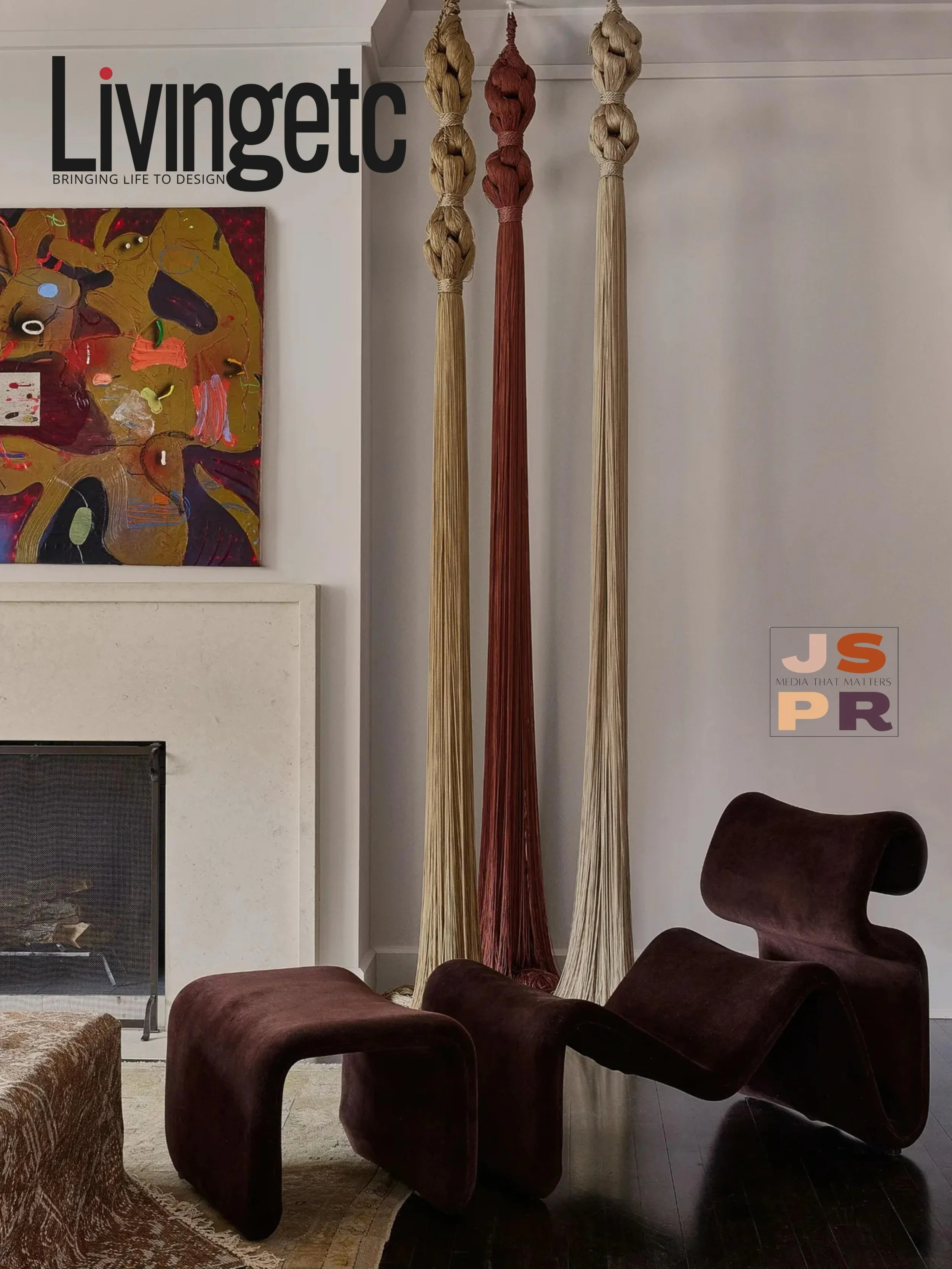 Another knockout project from @set.setting.studio. Thank you @livingetcofficial and ✏️ @aditijourno for featuring this home tour. 📸 @heathertalbert Full feature in stories and June press!